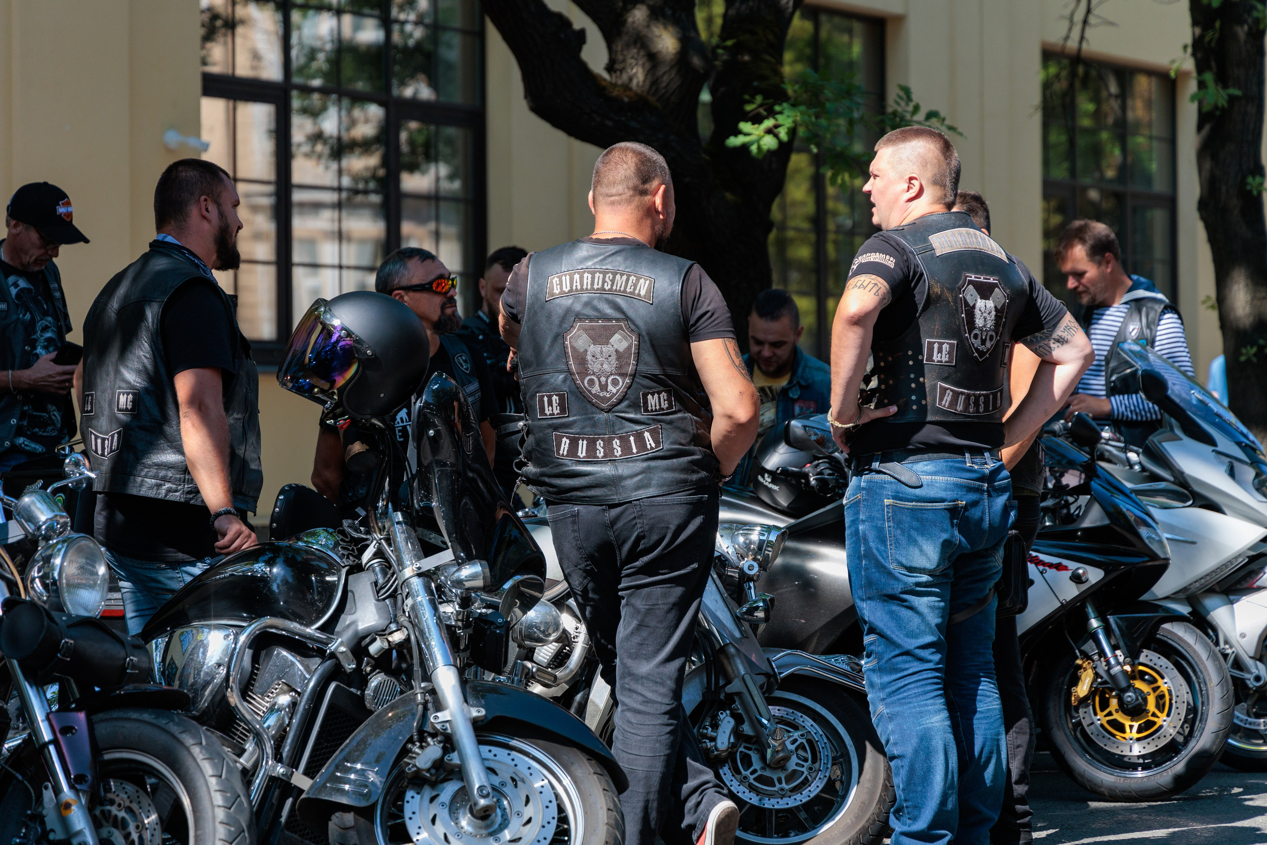 День ВМФ с мотоклубом 28.08.24. Репортажный фотограф Санкт-Петербург | Роман Карбышев