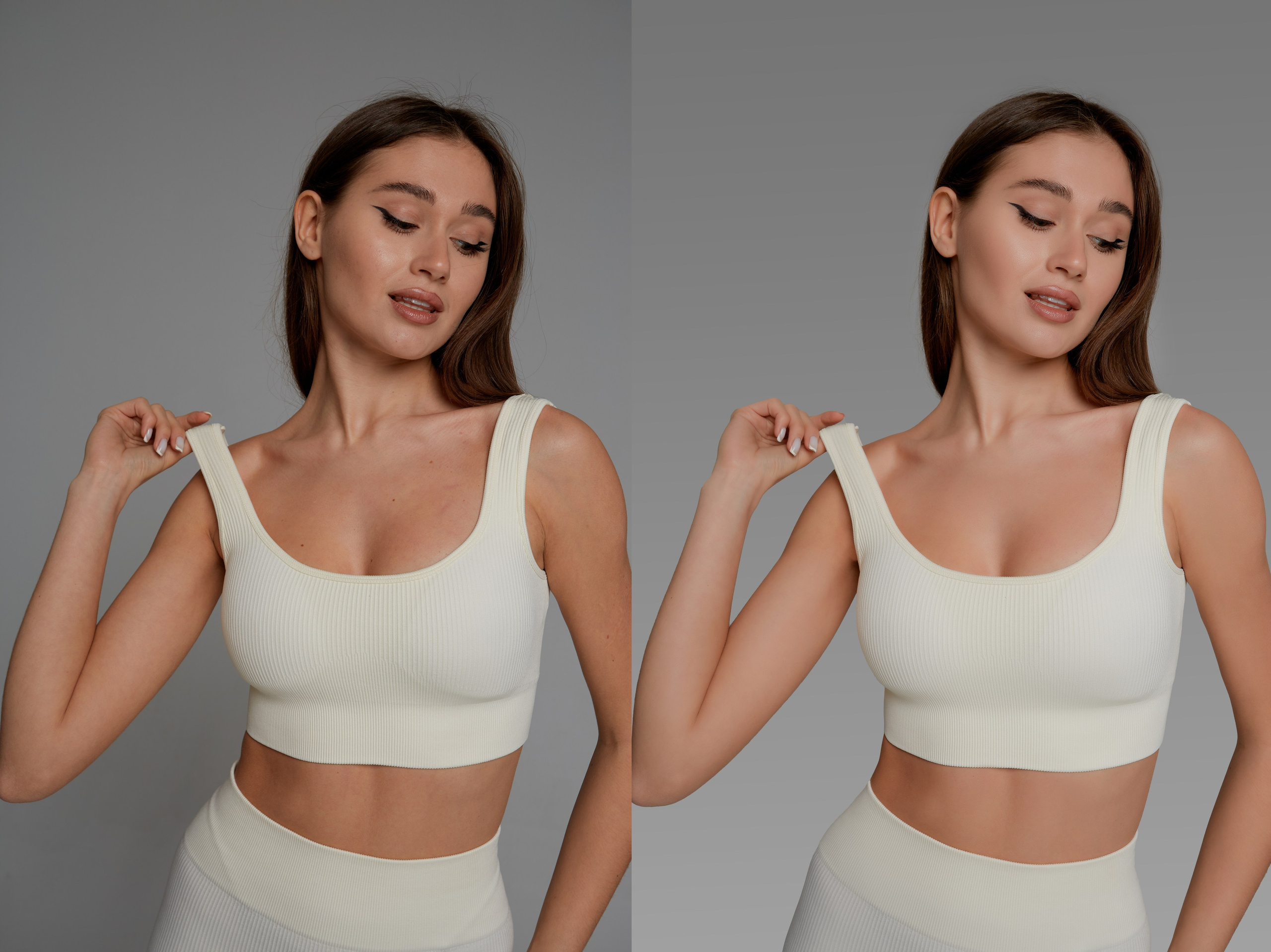 Ретушь портретов для рекламы спортивной одежды — динамика и стиль! | Студия SVITHART