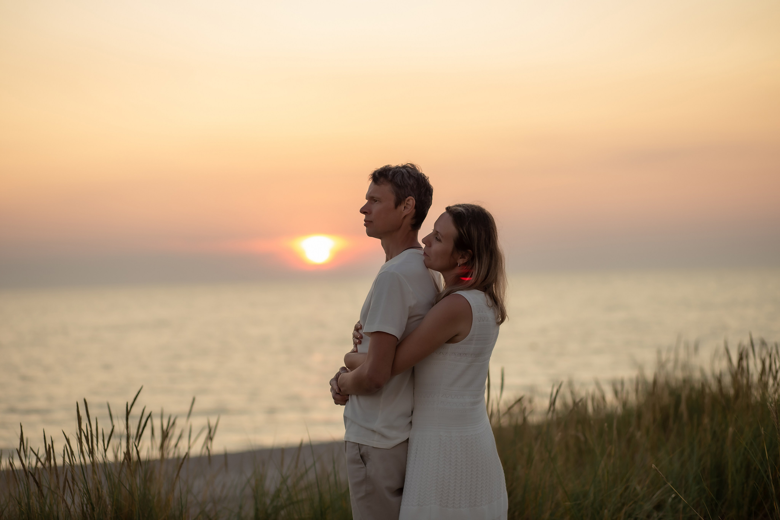Екатерина и Антон. На закате. Фотограф в Калининграде Решетникова Алина