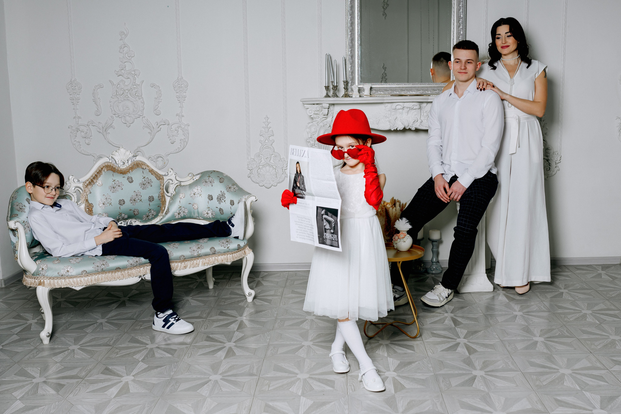 Анна, Дмитрий, Александр, Владислав и Арина. Фотограф Ким Наталья в Красноярске