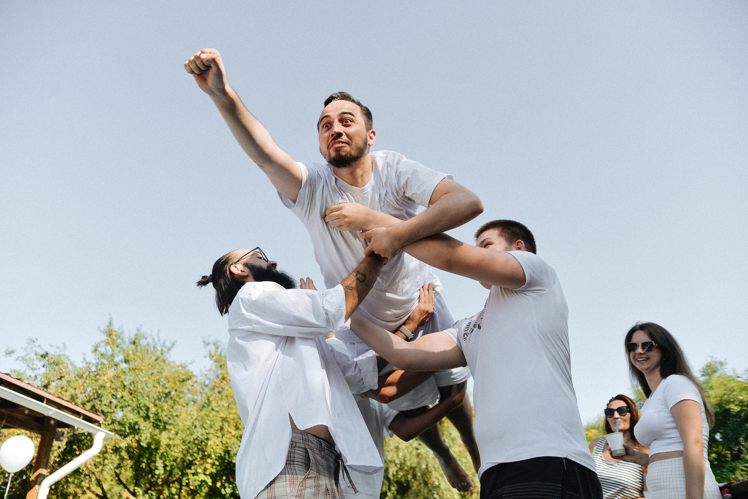 White party у бассейна. Свадебный и семейный фотограф Ростов-на-Дону Евгения Борисова