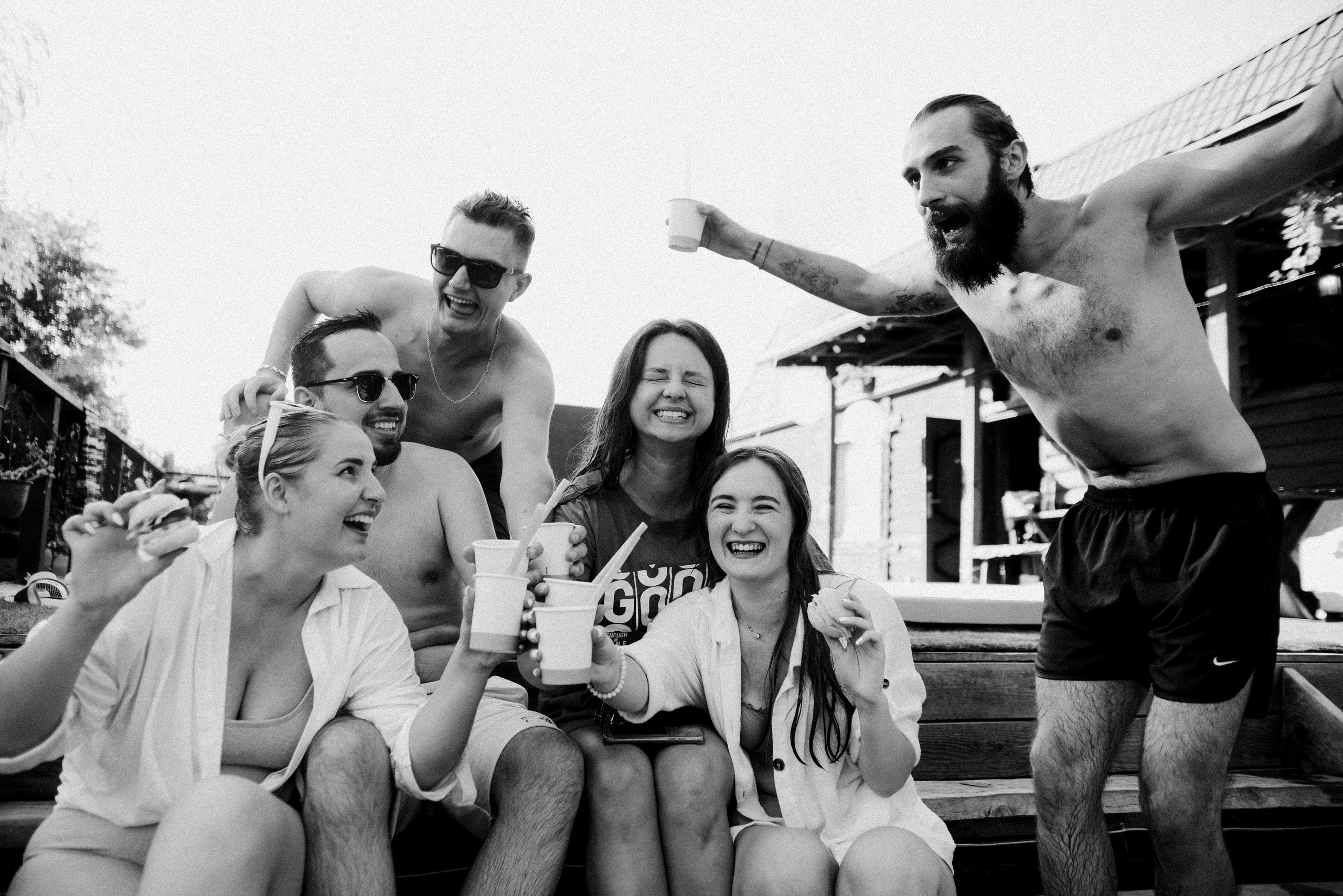 White party у бассейна. Свадебный и семейный фотограф Ростов-на-Дону Евгения Борисова