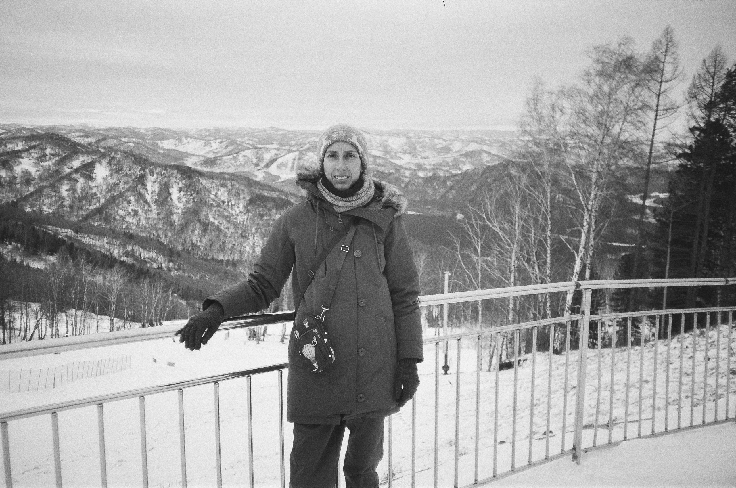 Горный курорт Манжерок в Новый Год. Фотограф-документалист Мария Осокина