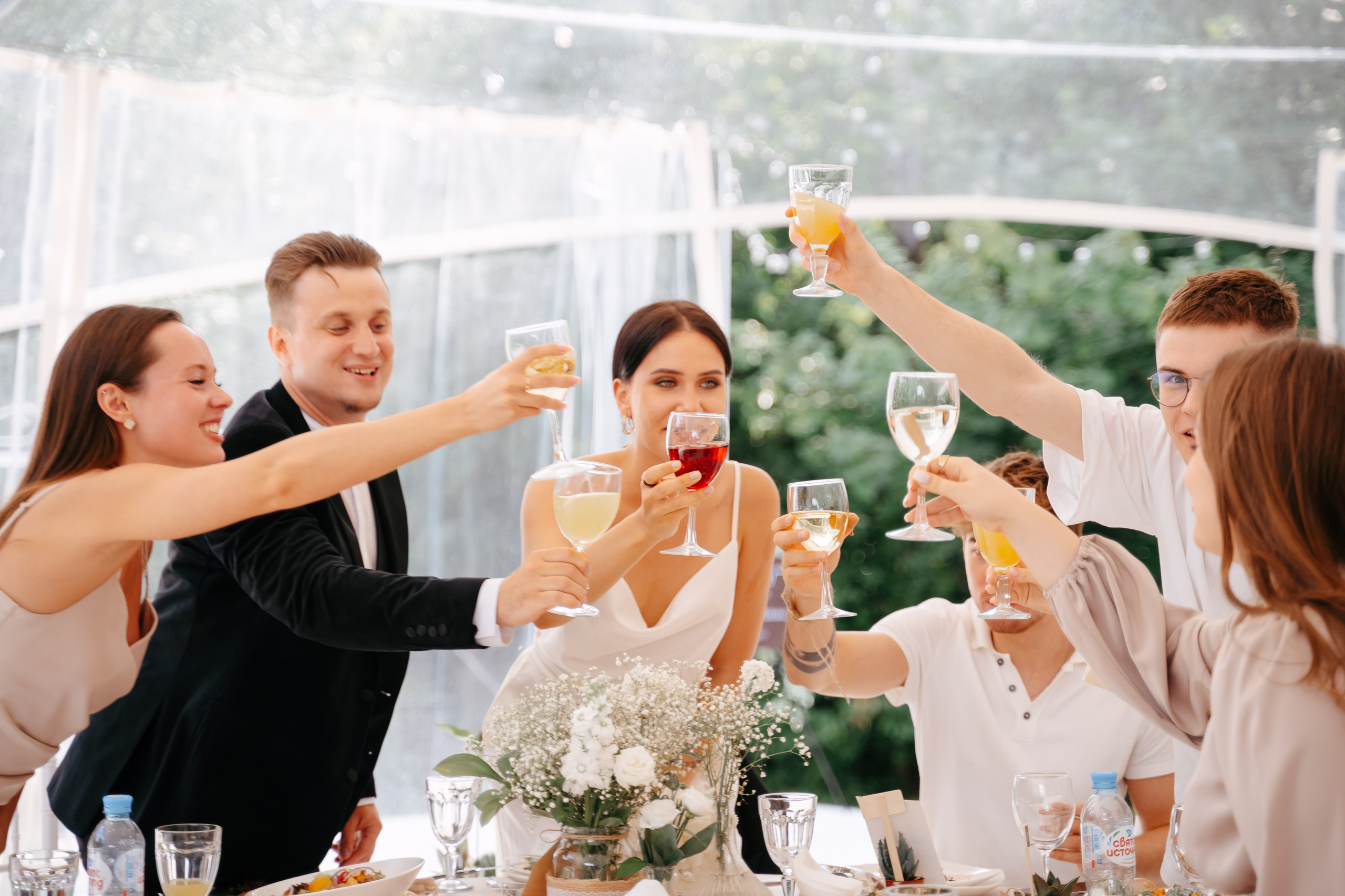 Свадьба загородом в Москве