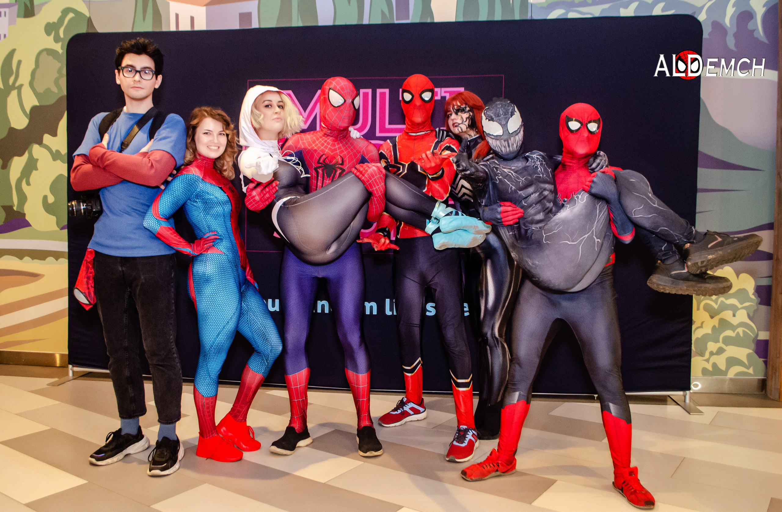 Фотосессия на Дне рождения Человека-Паука в Москве