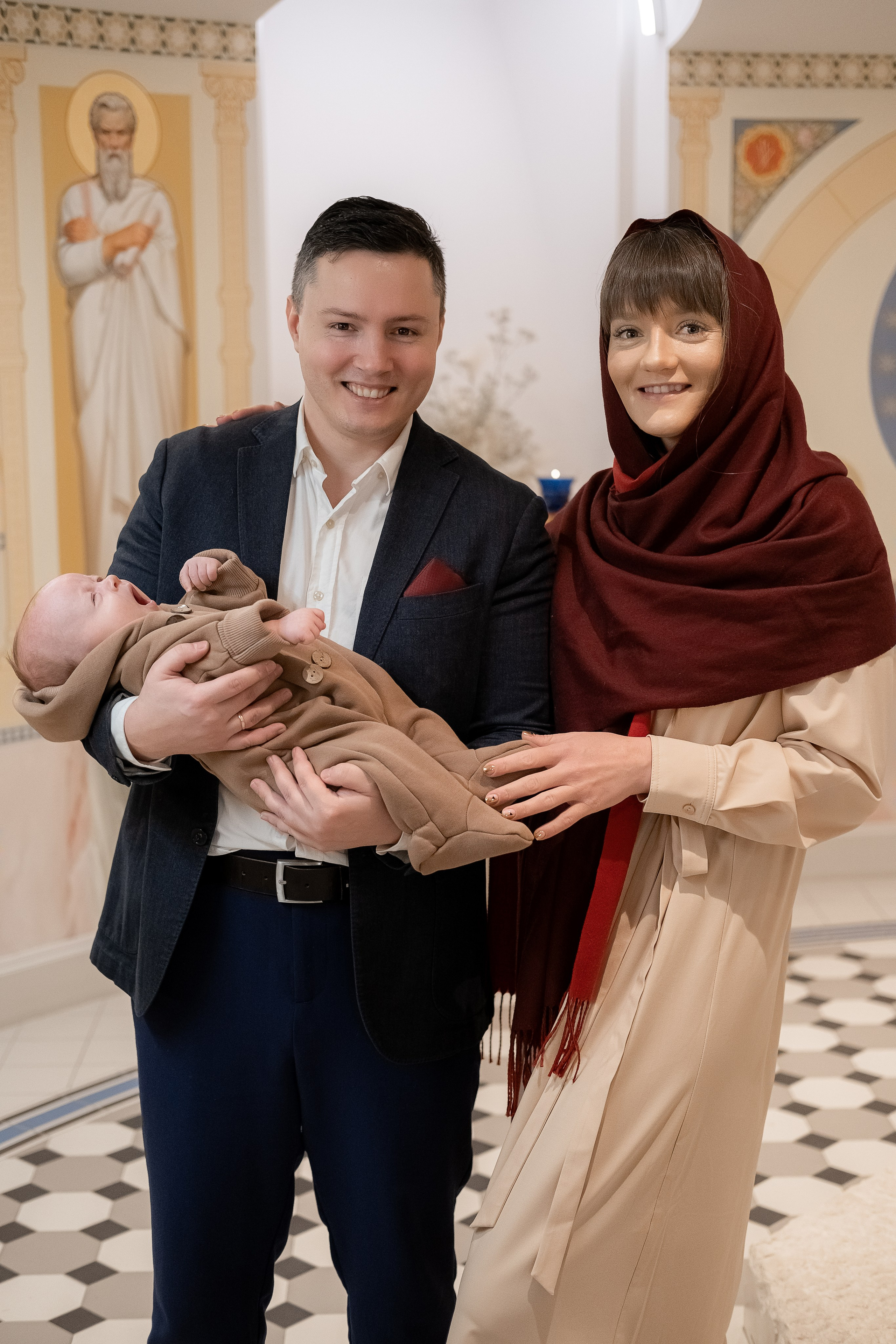 Таинство крещения. Семейный и женский фотограф в Санкт-Петербурге