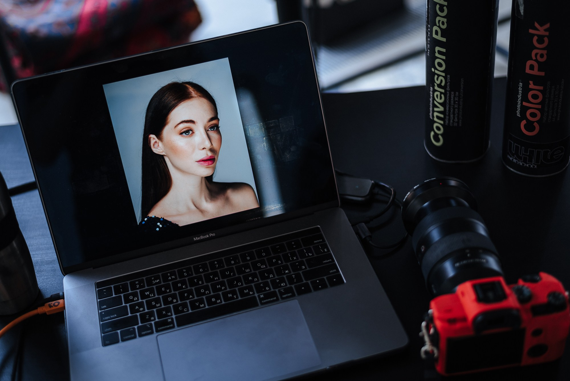 как проходит съемка модели в студии