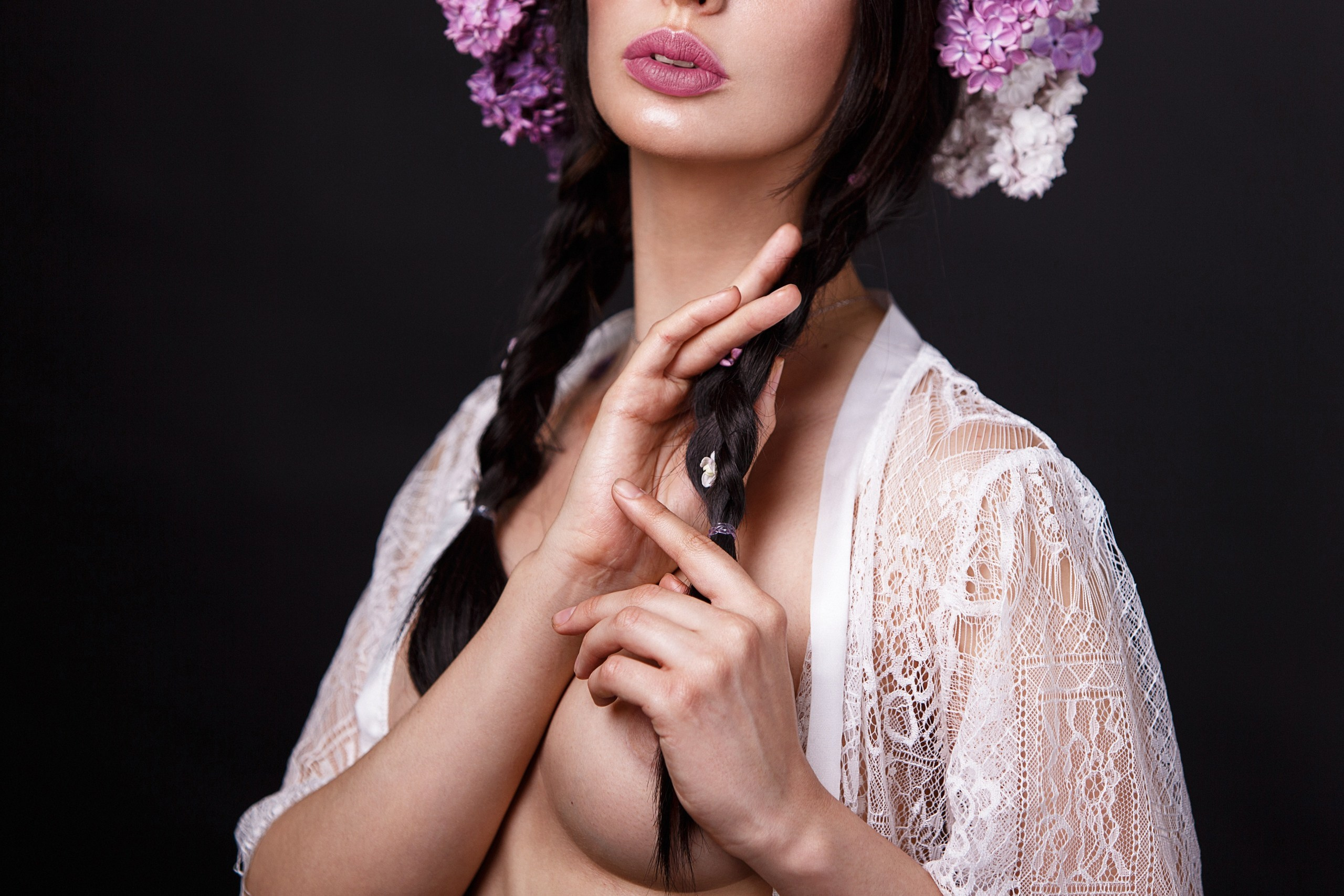 Елена и сирень. Художественный фотограф Александр Чуприна в Москве