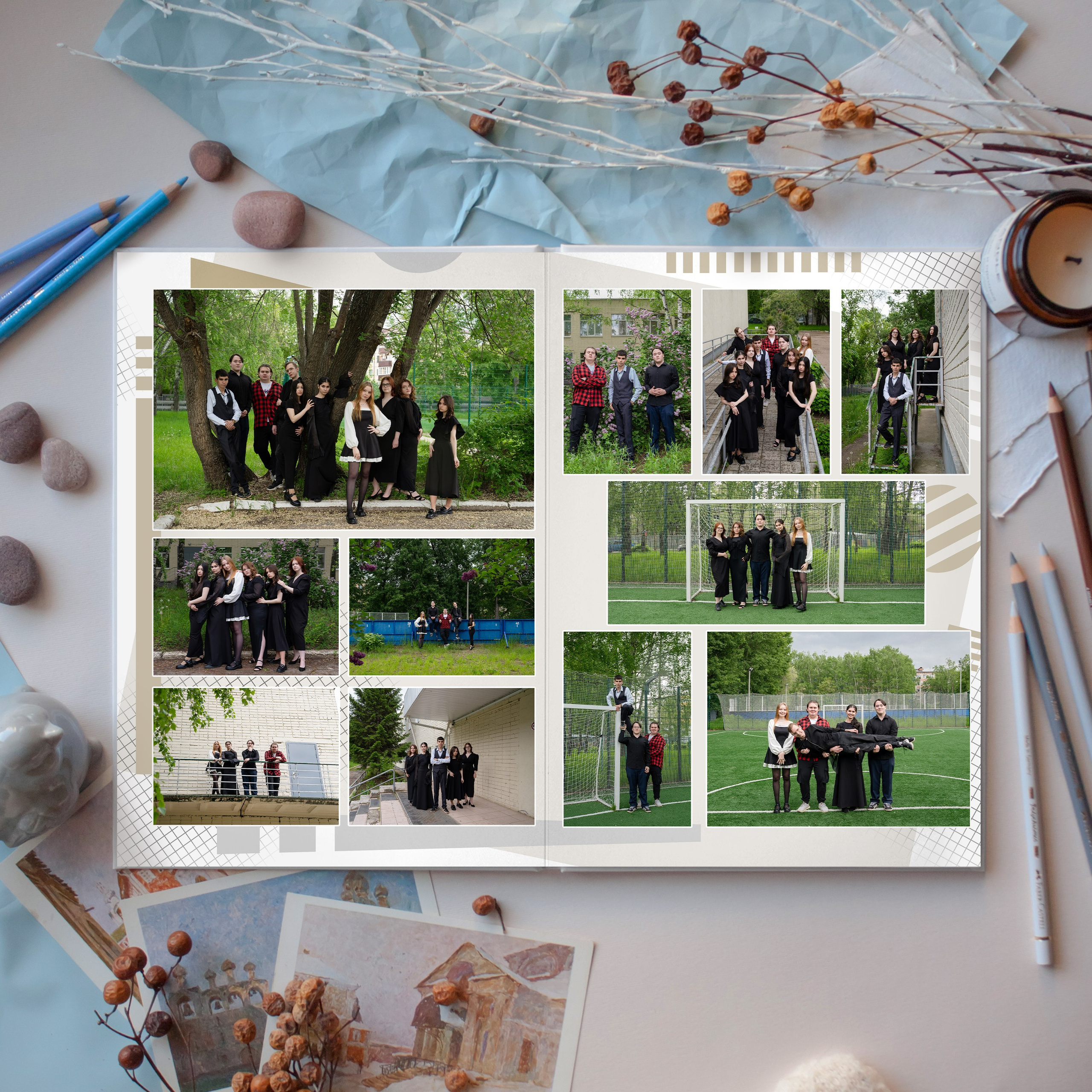 Альбомы для 9-11 классов. Выпускные фотоальбомы в Казани