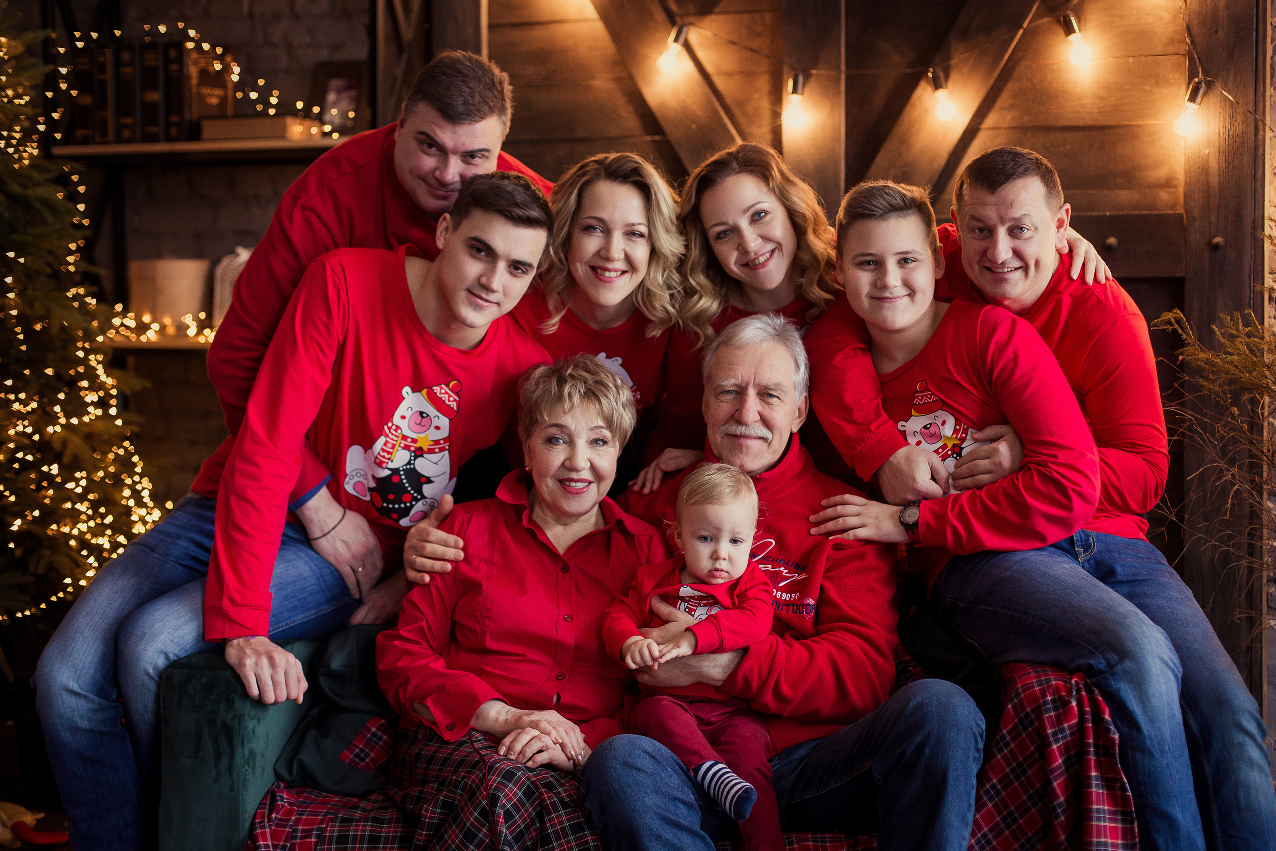 Новогодний. Семейный фотограф в Мюнхене Даша Антипина