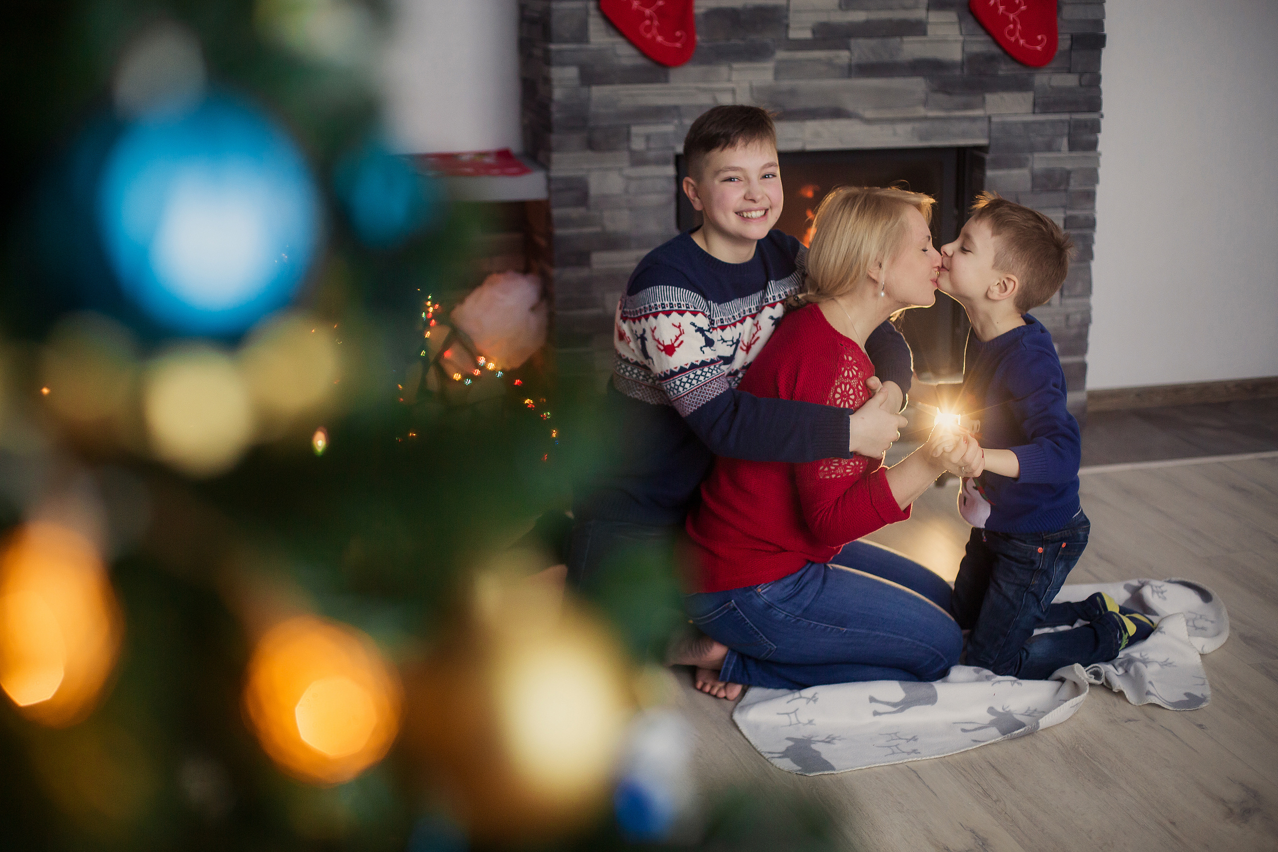 Новогодний. Семейный фотограф в Мюнхене Даша Антипина