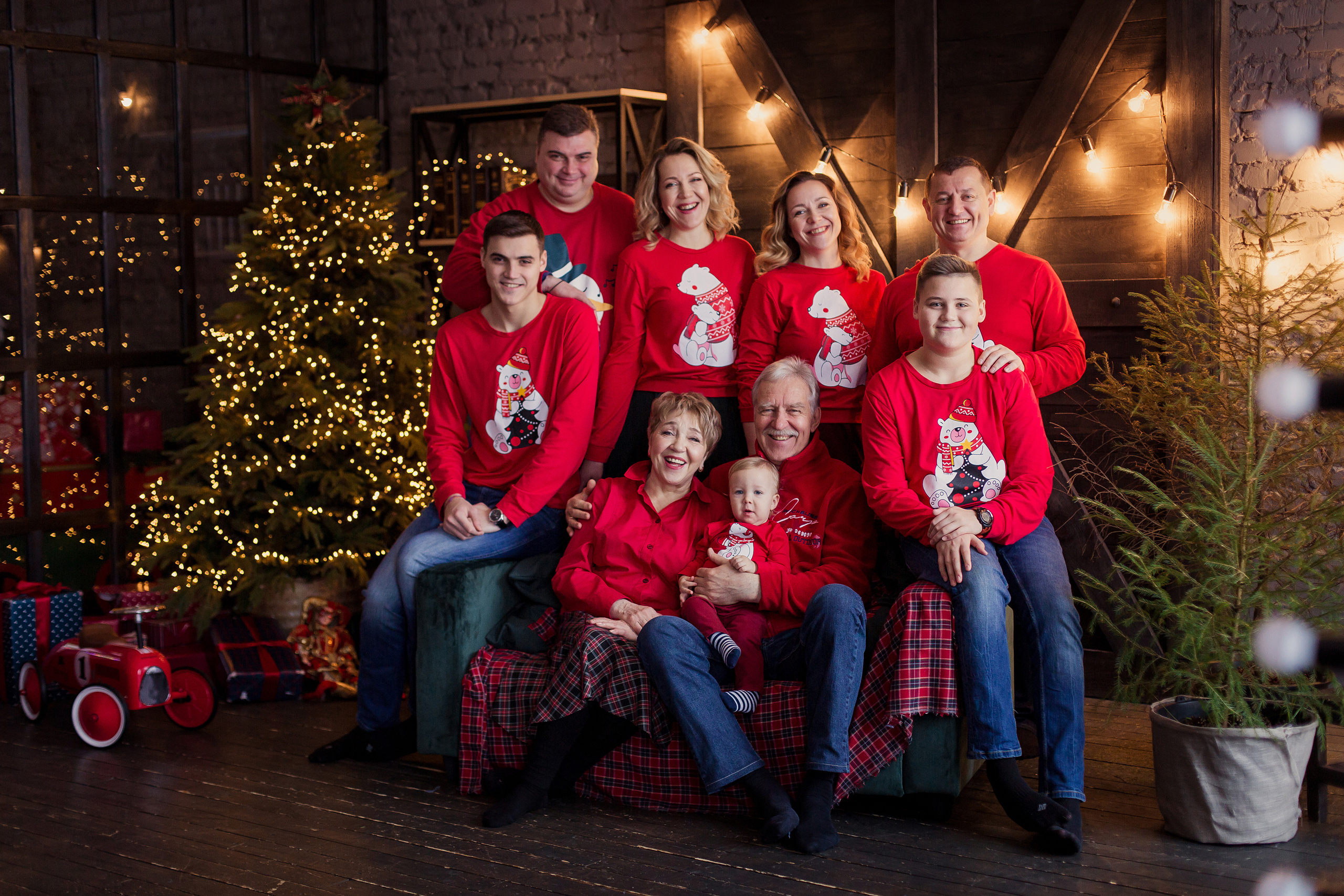 Новогодний. Семейный фотограф в Мюнхене Даша Антипина