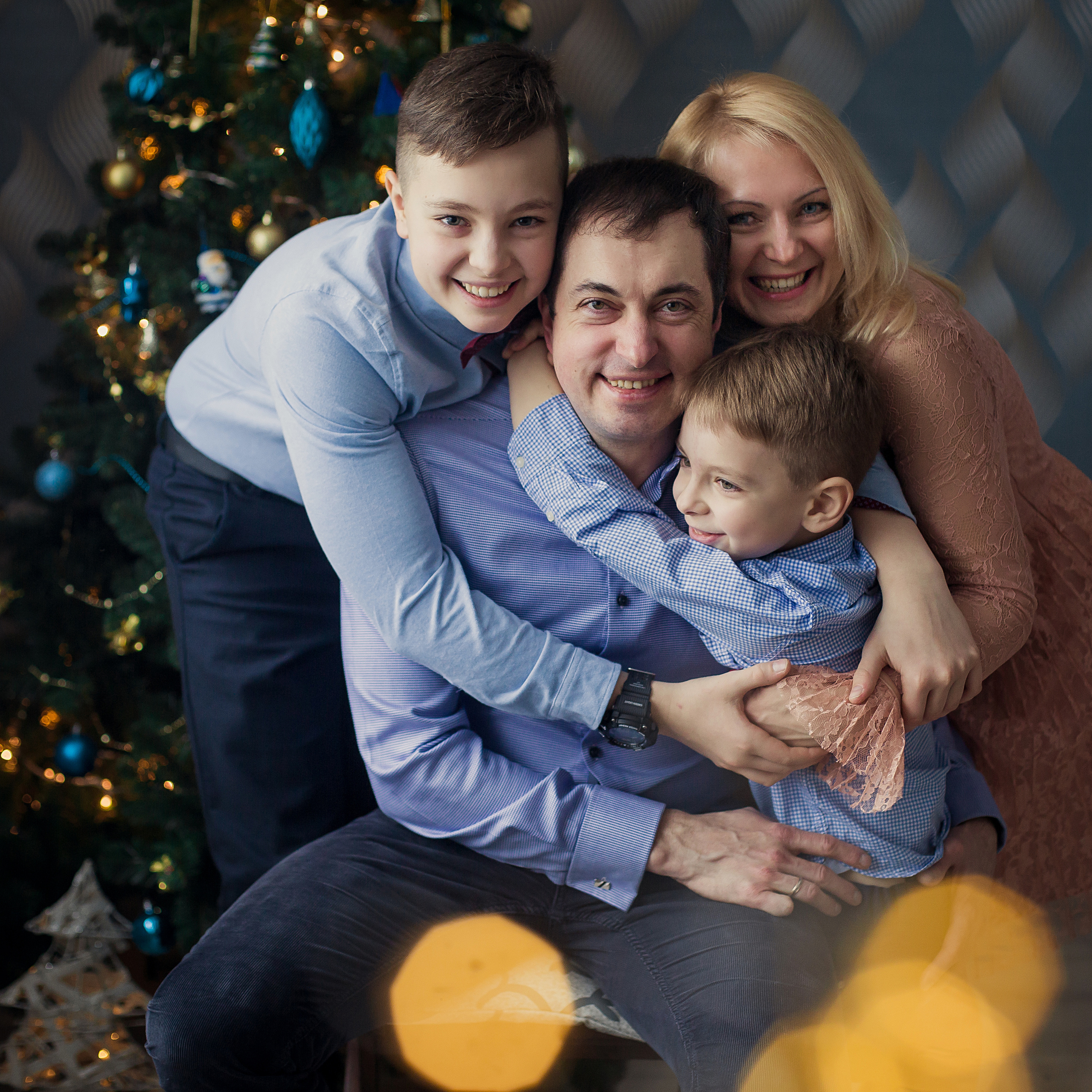 Новогодний. Семейный фотограф в Мюнхене Даша Антипина
