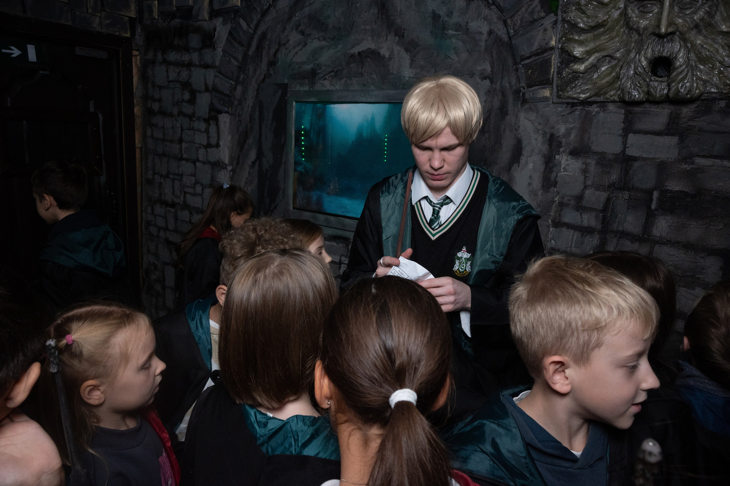 День рождения ребенка в «Подземелье Слизерин». Фотограф мероприятий в Москве