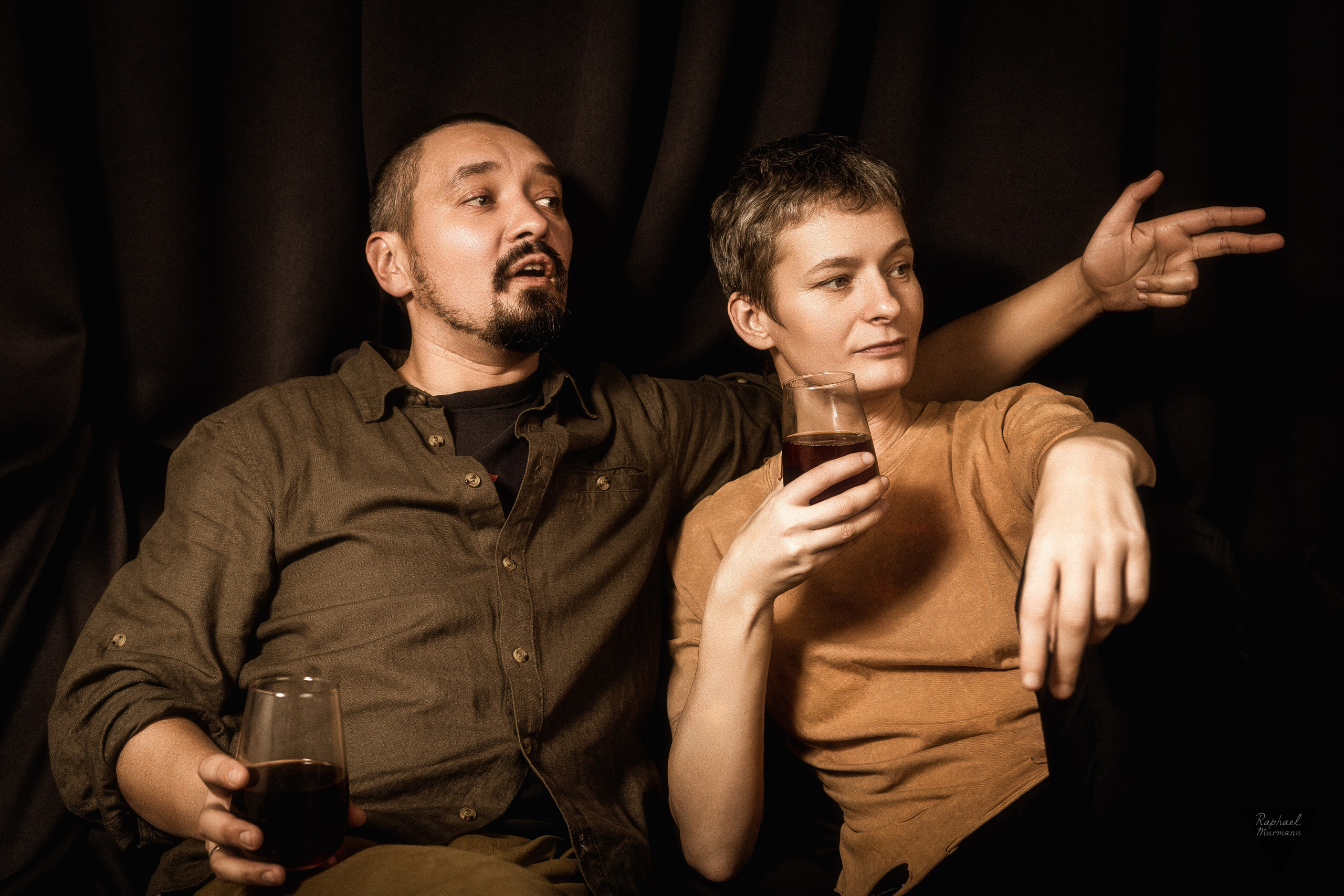 портрет пары эмоции / couple portrait emotional photography