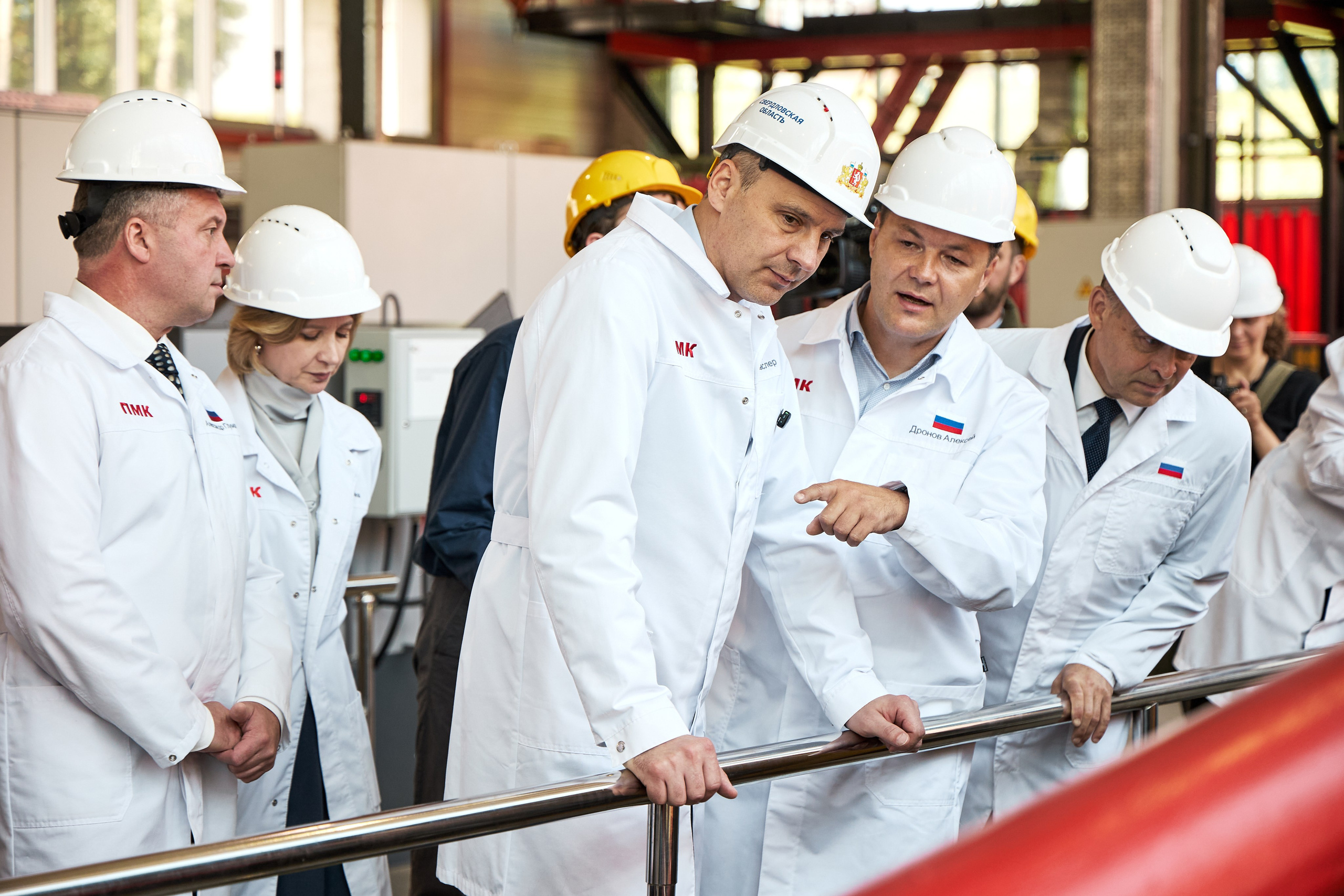 Открытие цеха. Александр и Евгения Фокины — фотограф Екатеринбург, Первоуральск