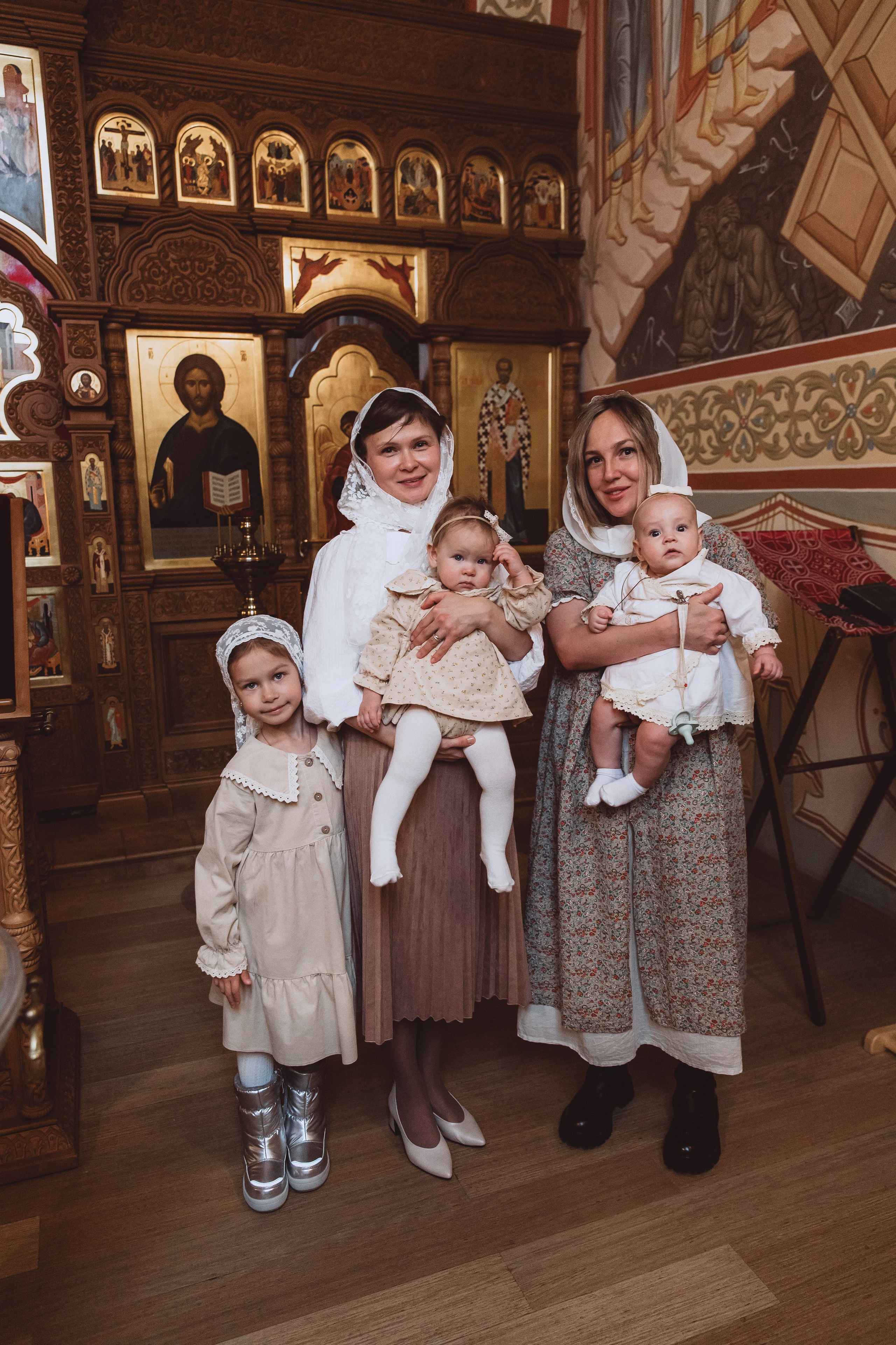 Таинство Крещения Николь в Гефсиманском Черниговском ските. Детский и семейный фотограф в Пушкино, Мытищи, Москва Сергеева Светлана