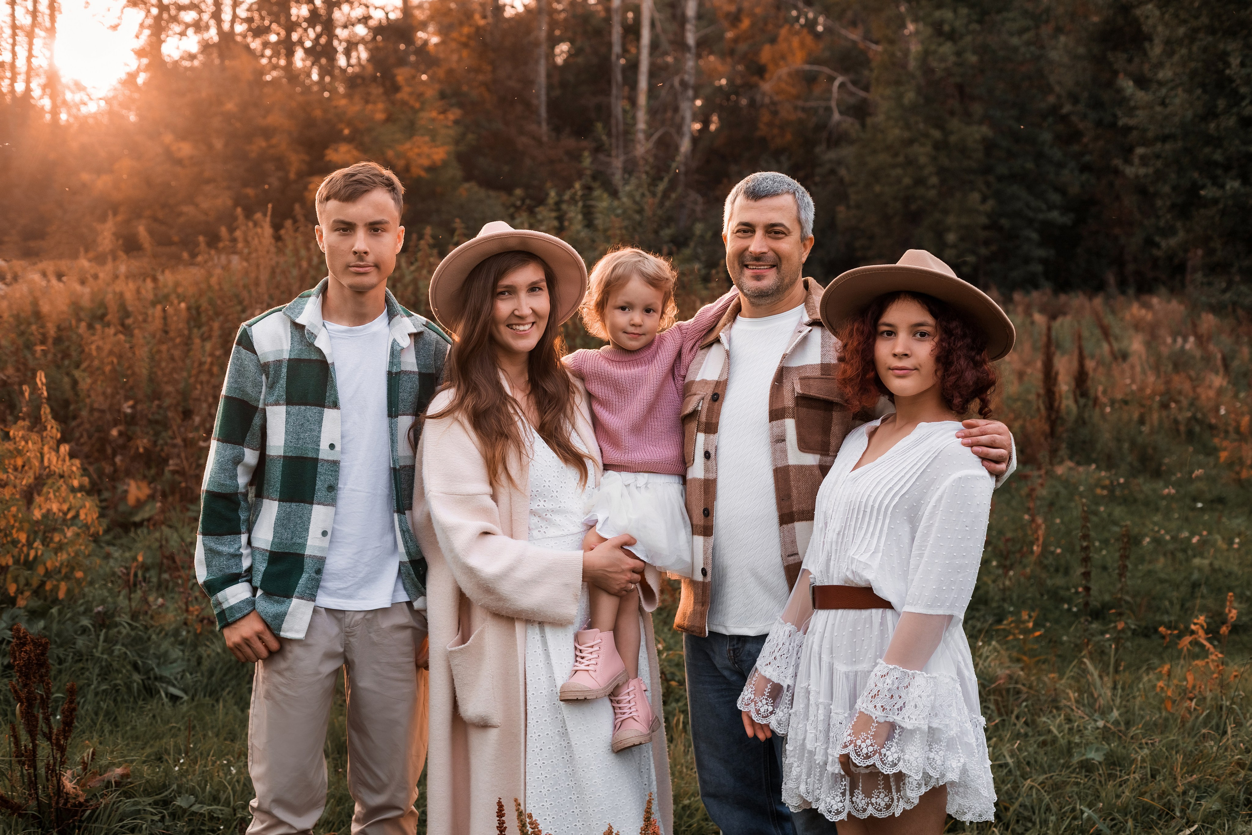 Когда все вместе. Фотосессия большой семьи. Семейный и детский фотограф в Екатеринбурге Оксана Пипкина