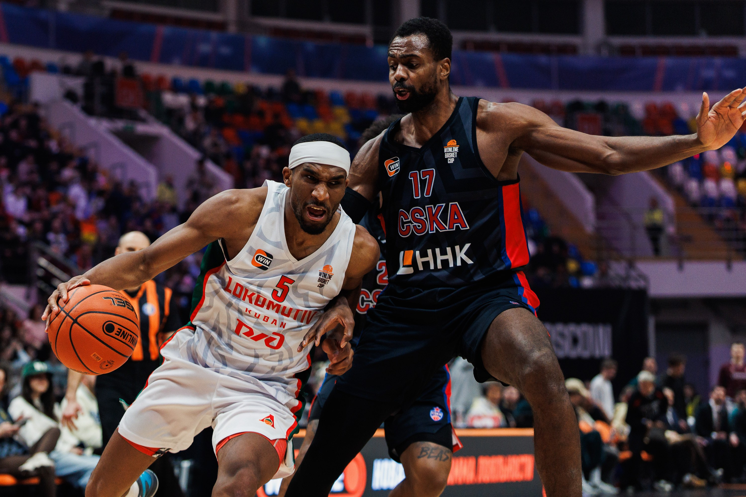 Winline Basket Cup CSKA — Lokomotiv-Luban. Photographer Danil Aykin