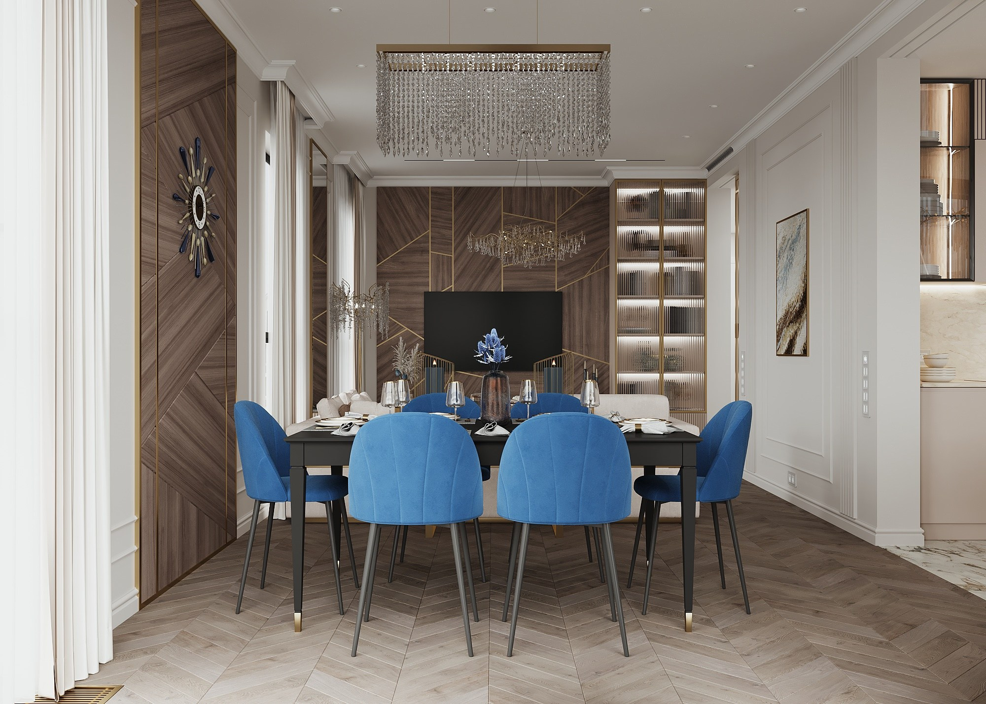 ЖК СКОЛКОВО. Irina Balykina — Interior 3D Visualisation