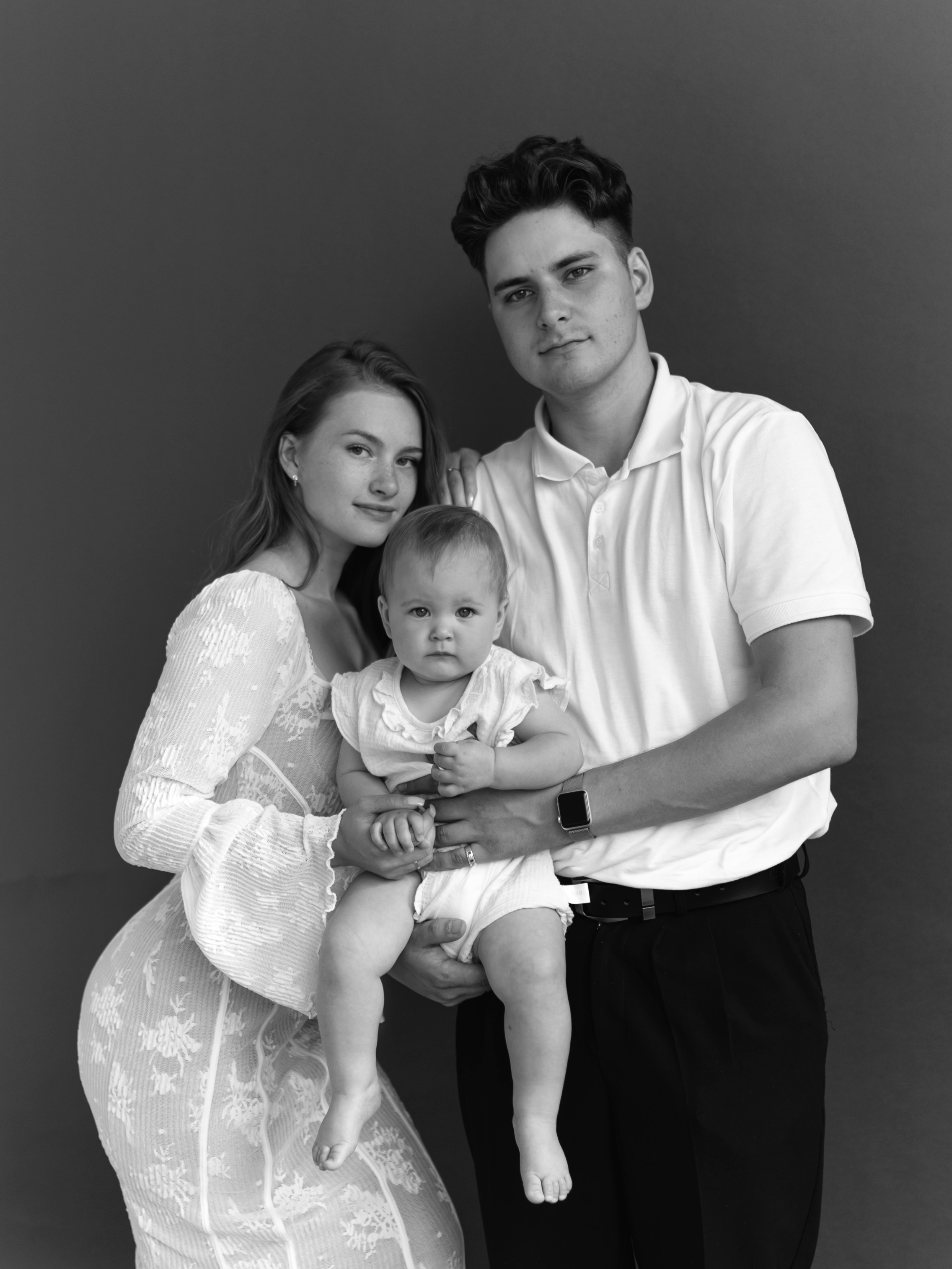 Семейная съемка в студии. Фотограф СПБ Засорина Юлия