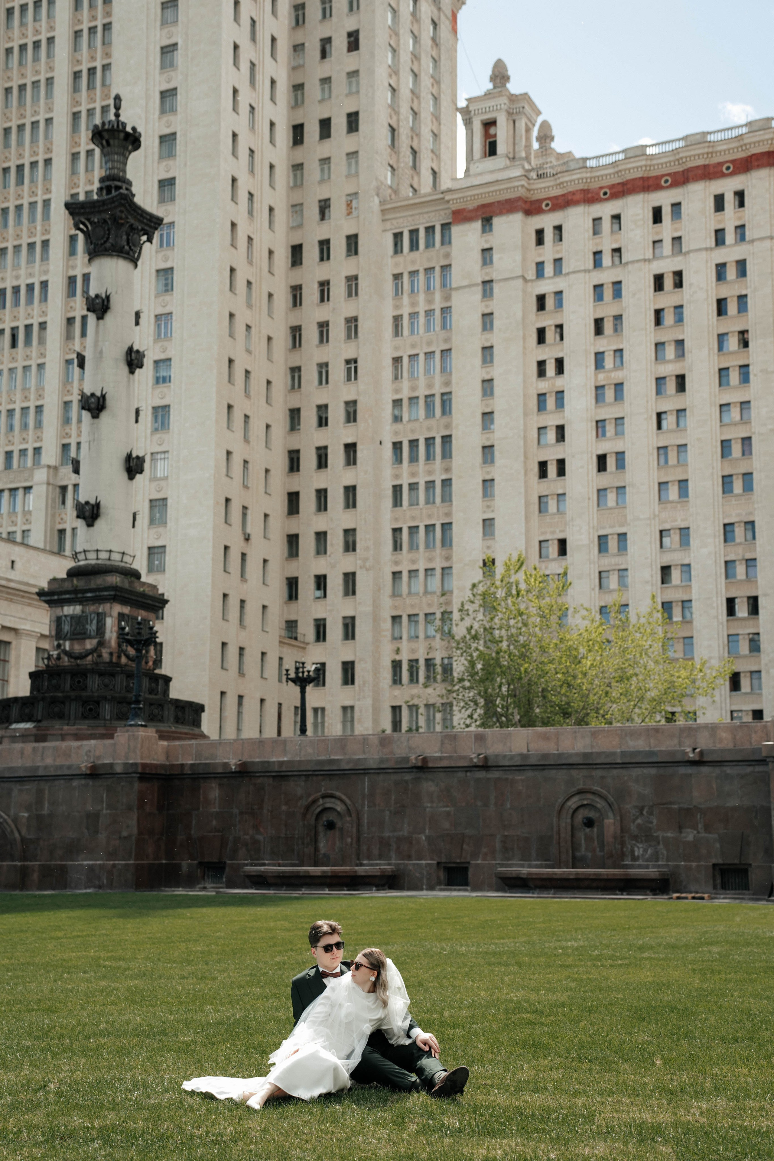 Евгений и Анастасия / Особняк Спиридонова, МГУ. Свадебный фотограф Москва Александра Аверкова