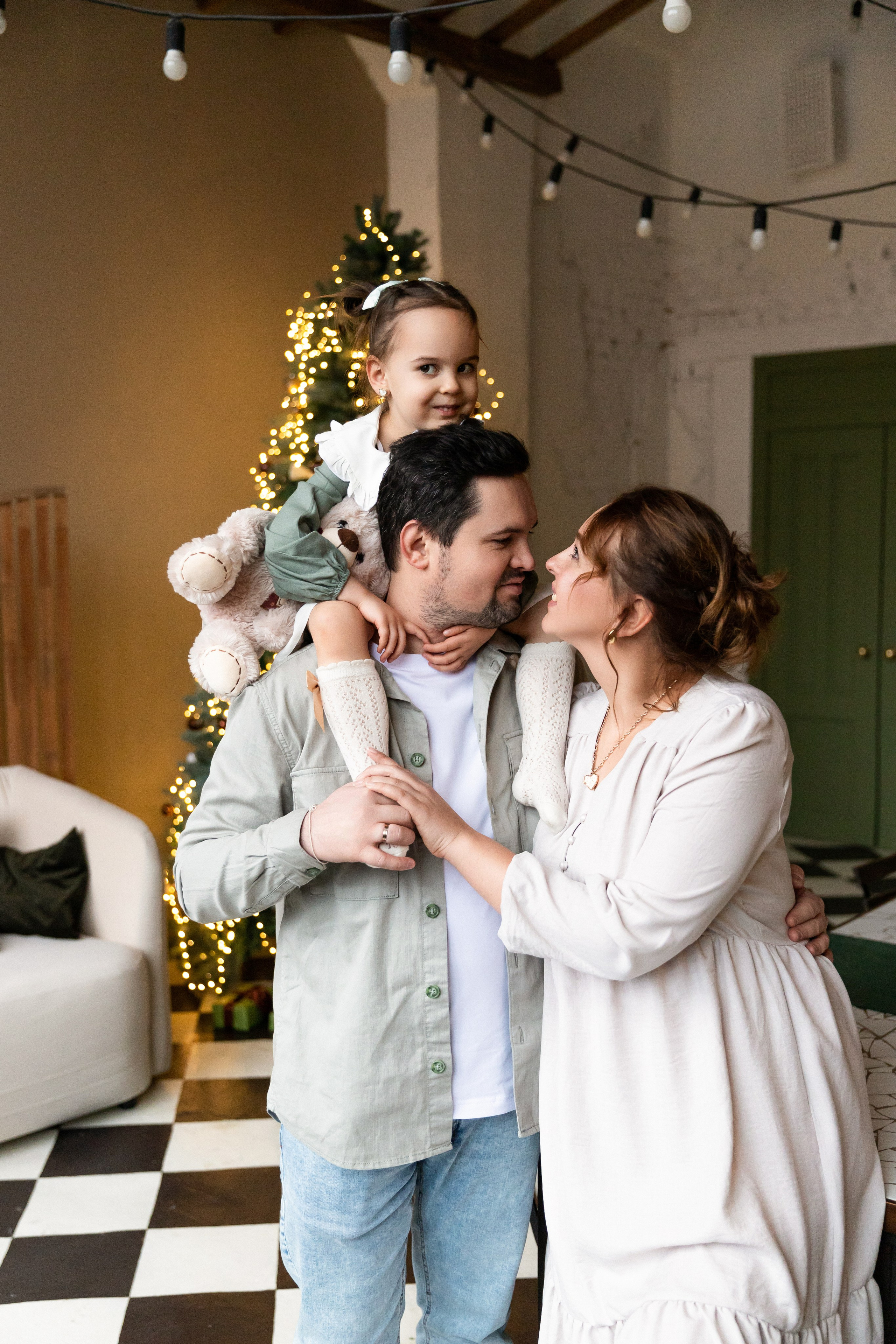 Настя, Сергей и Мира. Семейный фотограф в Екатеринбурге и Красноуфимске Евгения Лягаева