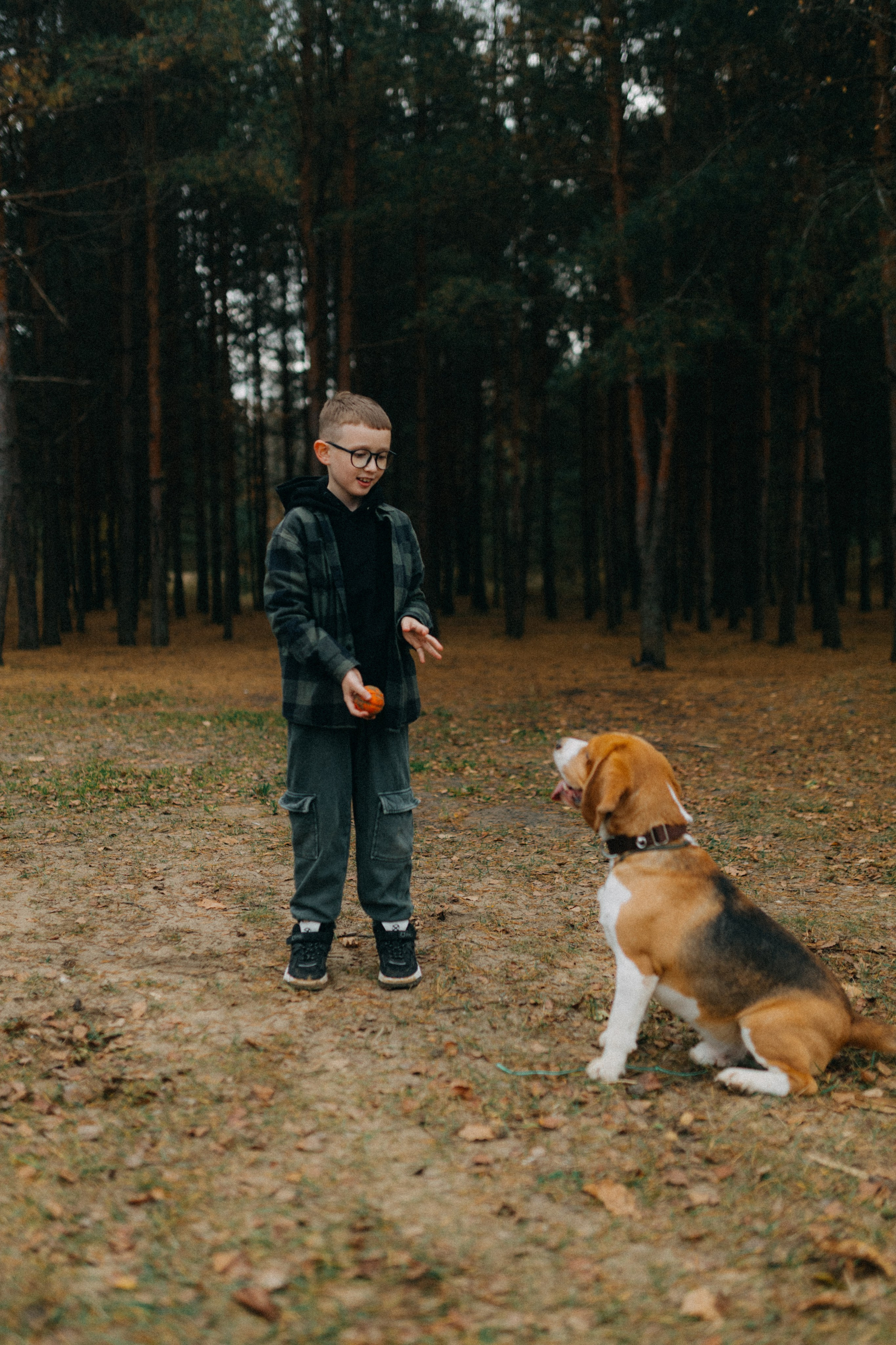 Ксюша & Федя. Прогулка с Лайдом. Фотограф НОГИНСК, Москва, Анастасия Белая