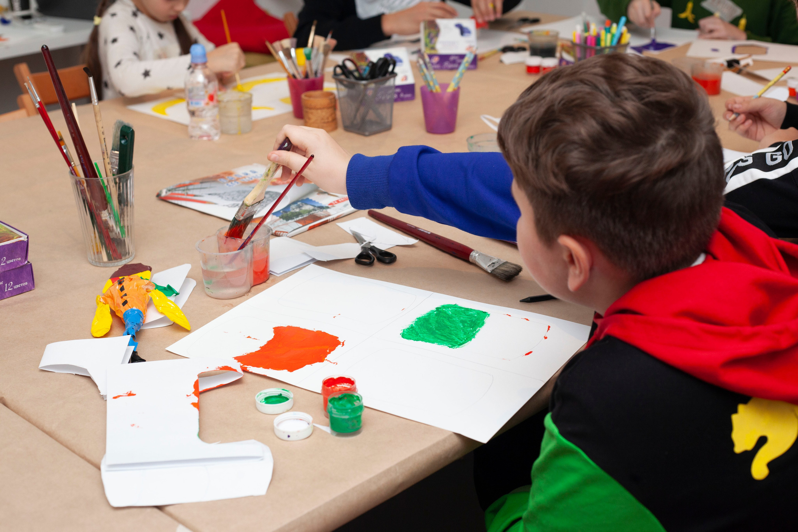 Детский мастер-класс в ММОМА. Stanislav Baryshev — People. Emotions. Atmosphere