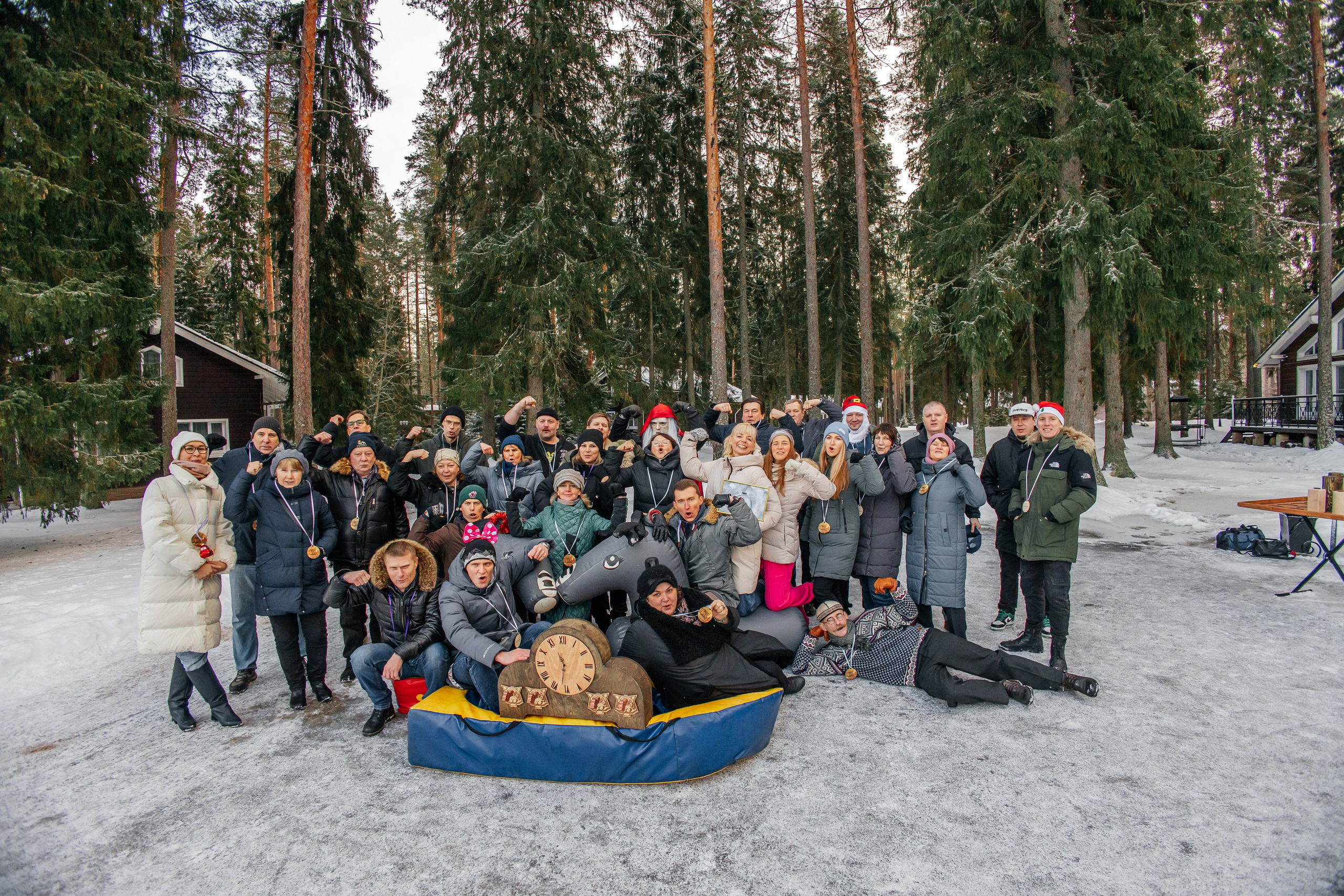 Зимний корпоратив в Царство Королевство. Фотограф в Санкт-Петербурге Виктория Безверхая