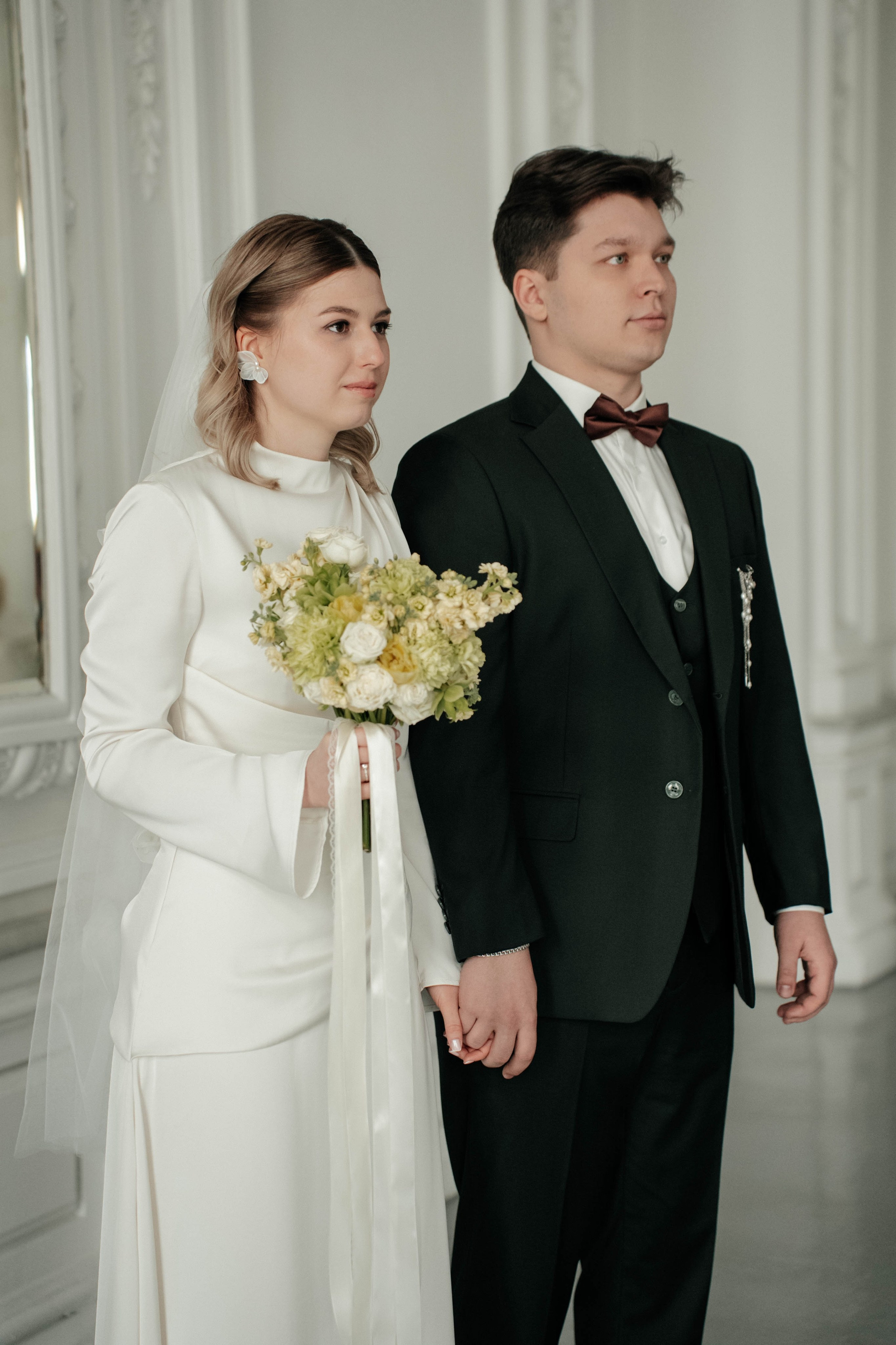 Евгений и Анастасия / Особняк Спиридонова, МГУ. Свадебный фотограф Москва Александра Аверкова