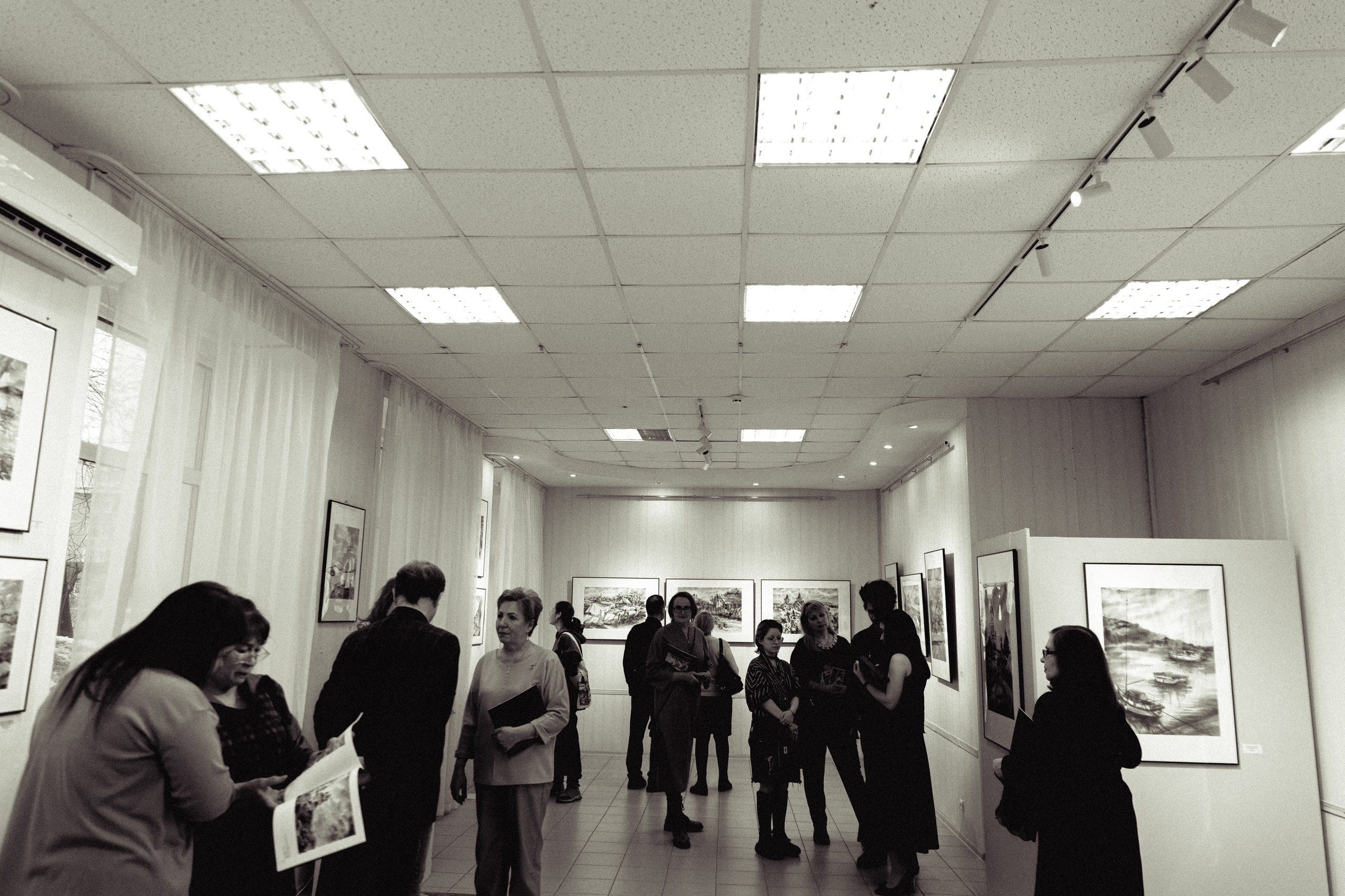 Первая персональная выставка. Главная