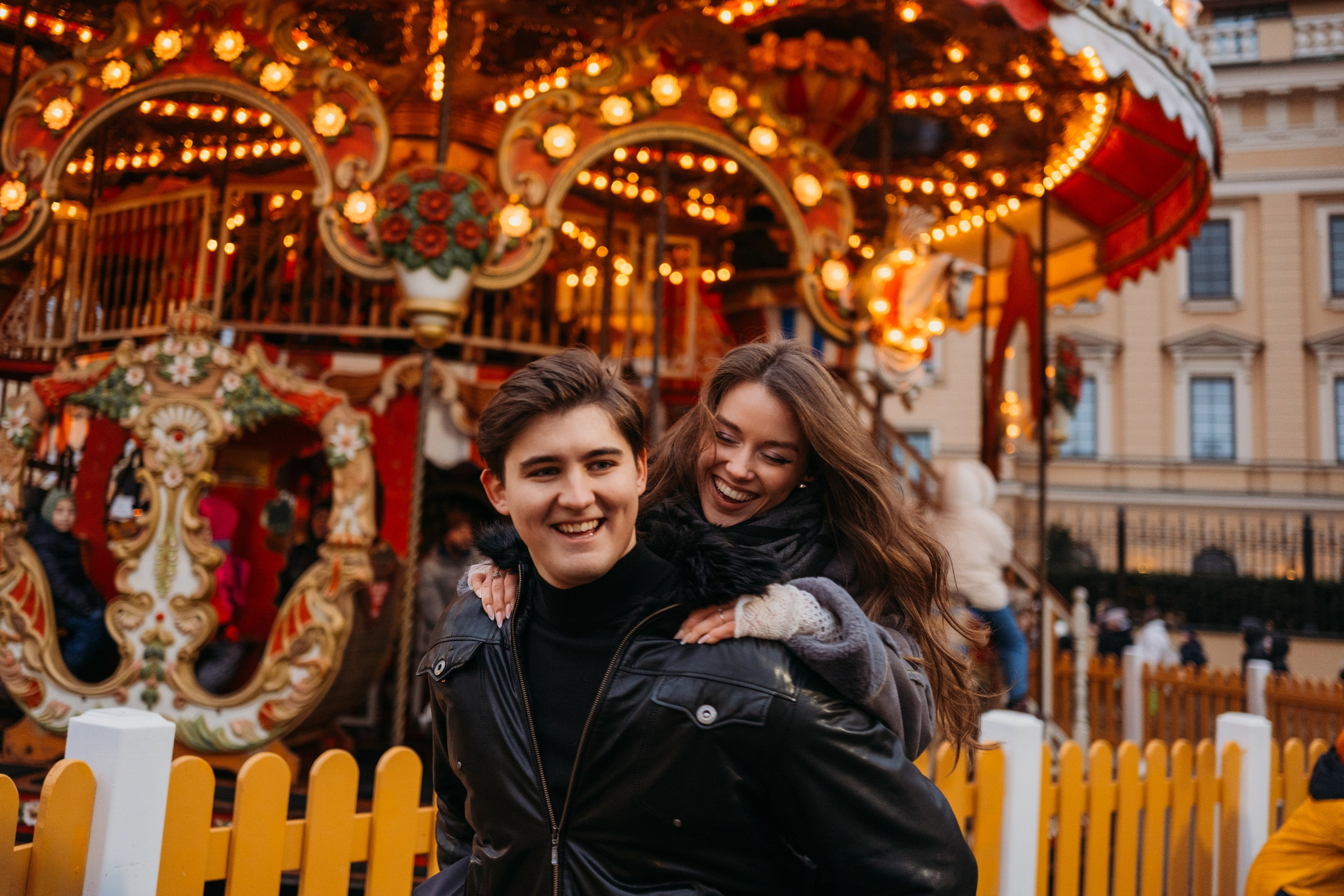 Аня и Даня: новогодняя прогулка. Семейный и детский фотограф в Санкт-Петербурге