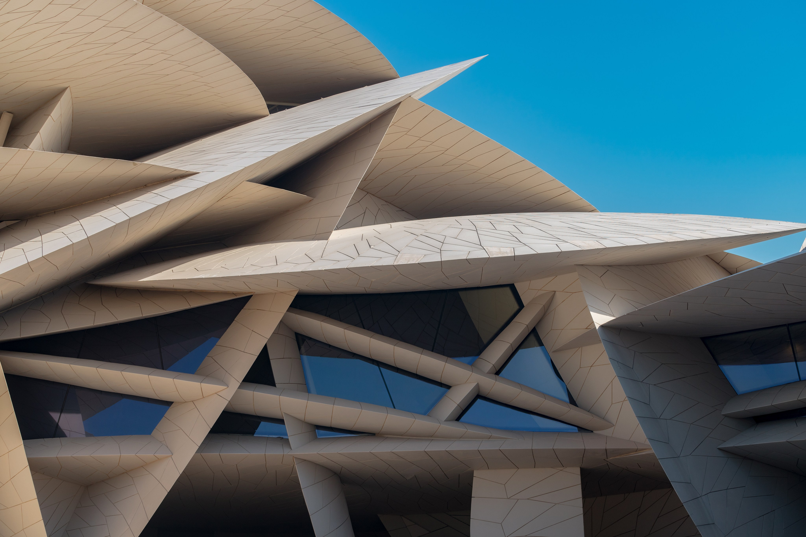 National Museum of Qatar | Doha. Архитектурный фотограф Кирилл Цыбенко. Работаю в Москве, по всей России и Миру