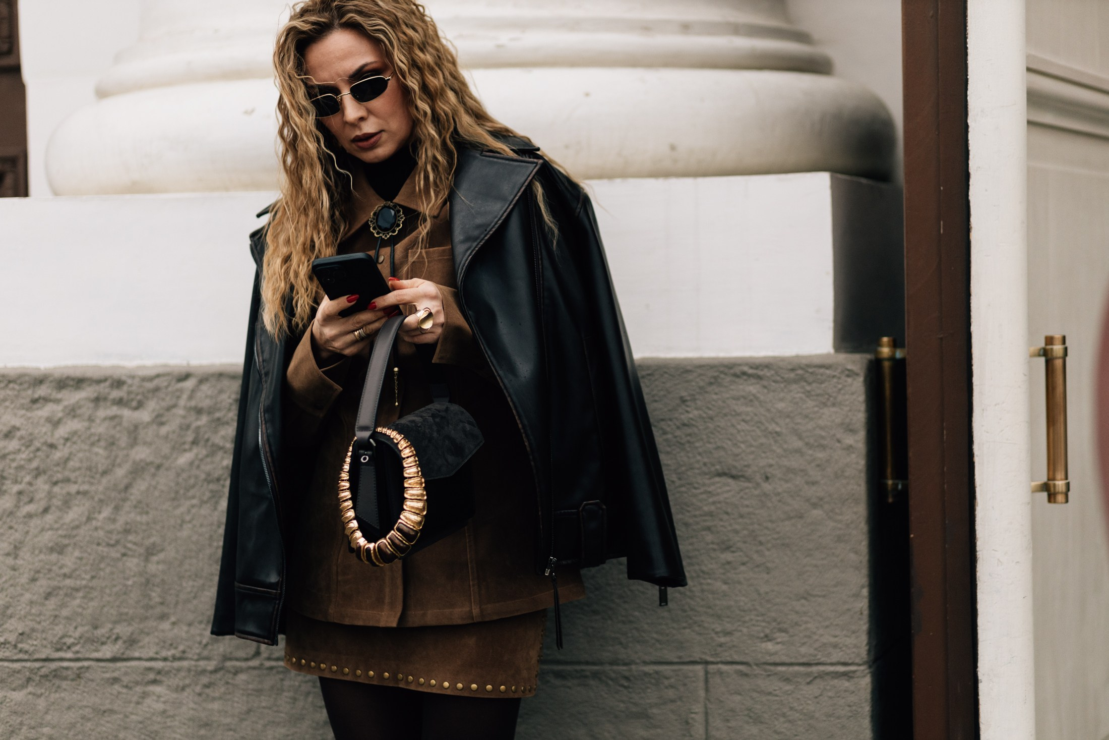 Moscow Fashion Week Streetstyle Day 2. Shami Pezhonov Photography