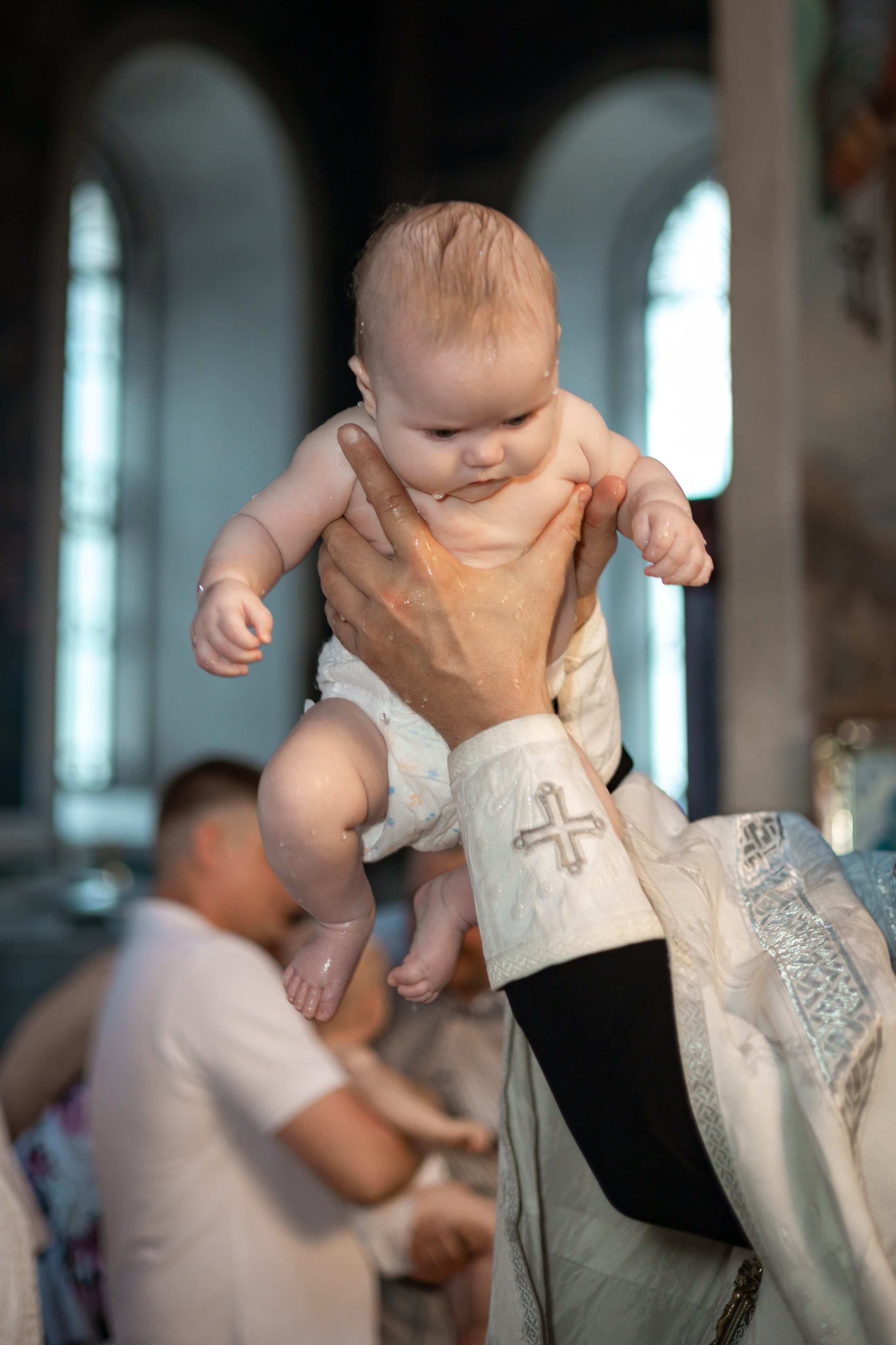 Крещение в храме Ростовская область. Фотограф Наталья Матвеева