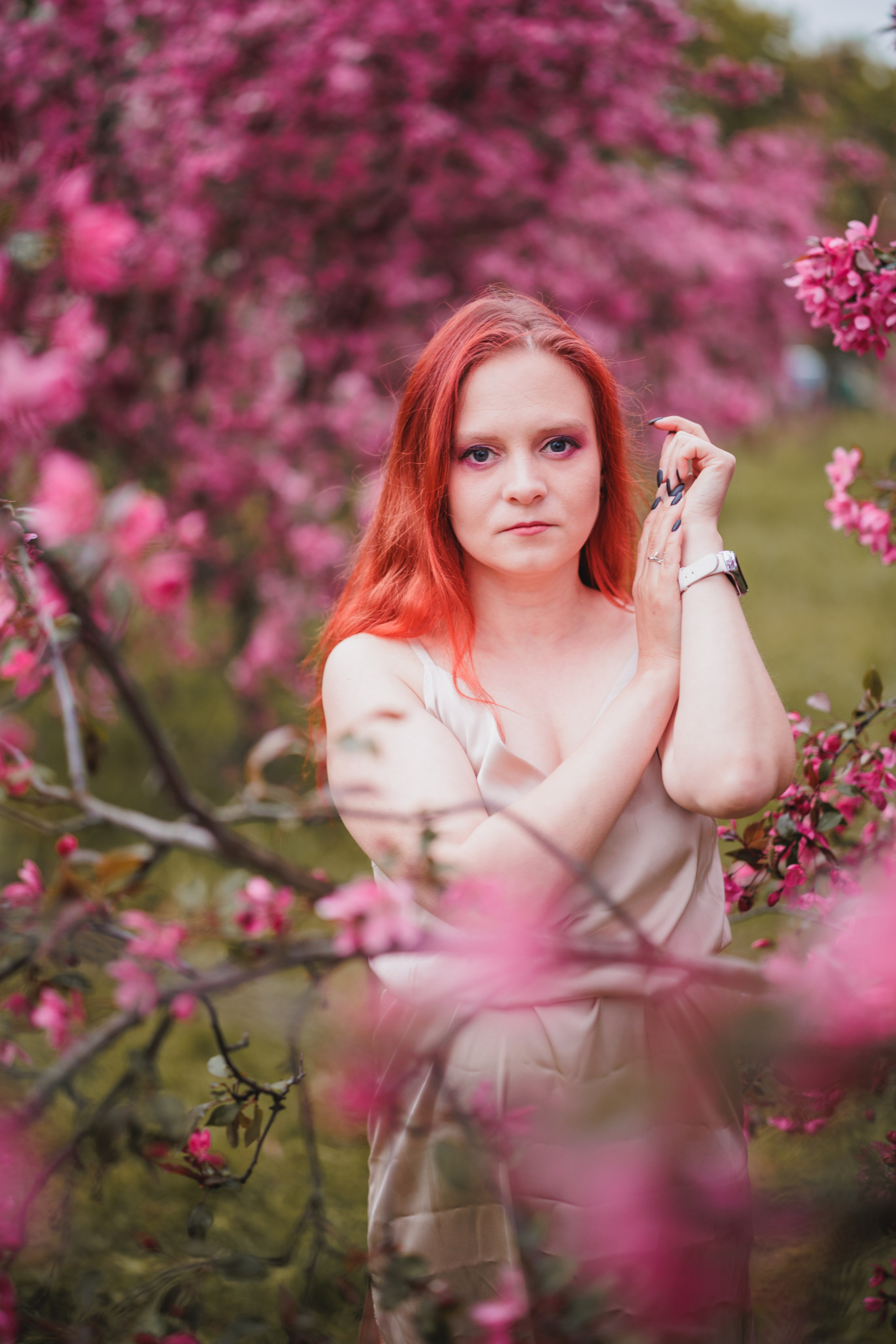 Розовые яблони_Алина Юрина. Фотограф Анна Шубина