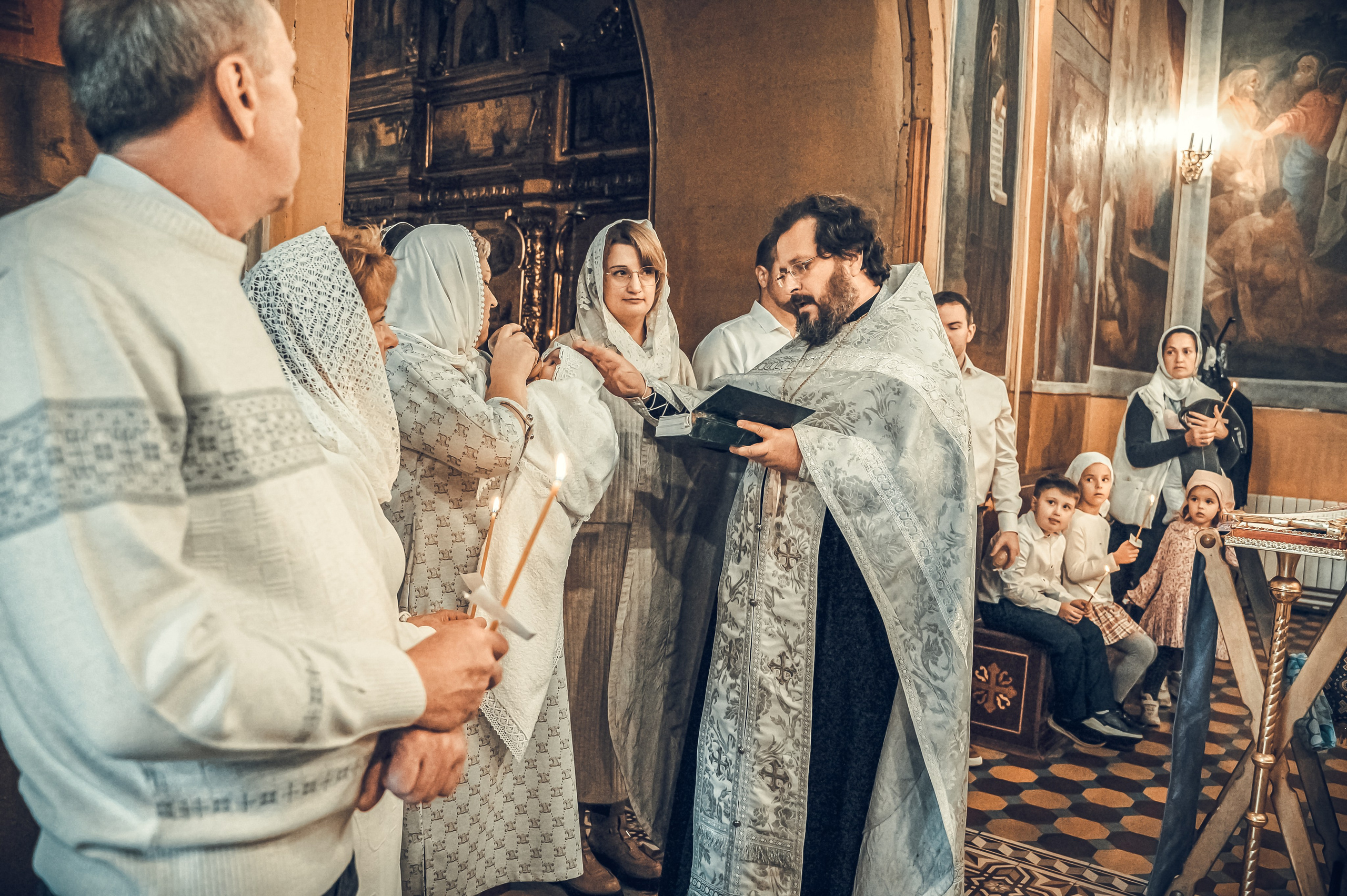 Крещение Есении Церковь Рождества Пресвятой Богородицы