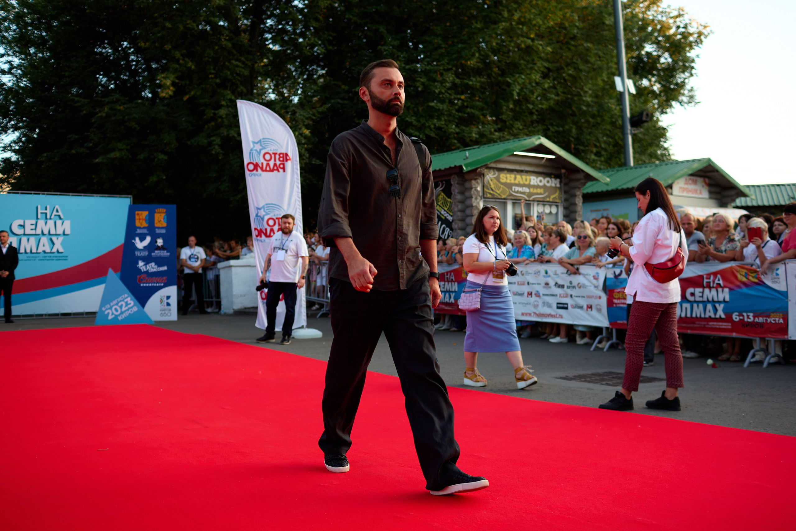 Закрытие фестиваля «На семи холмах» 2023. Фотограф Илья Прохоров в Кирове