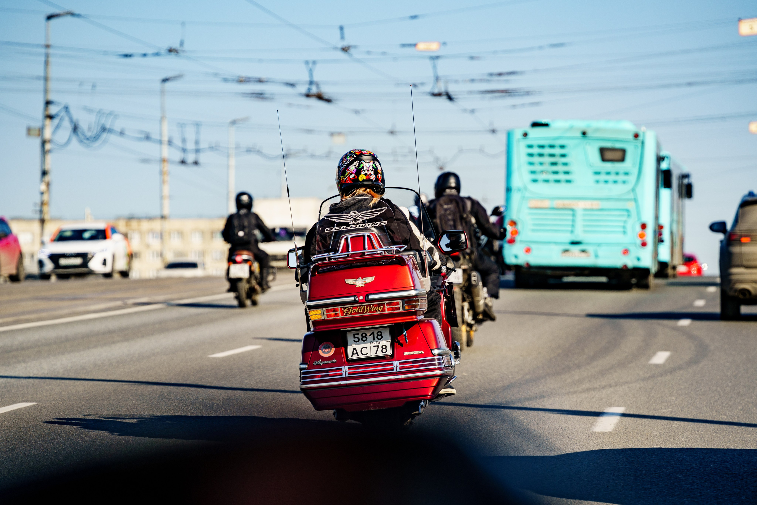 Прохват мотоклуба Norman Riders ч.1. Концертный и репортажный фотограф в Санкт-Петербурге Слава Пахомов