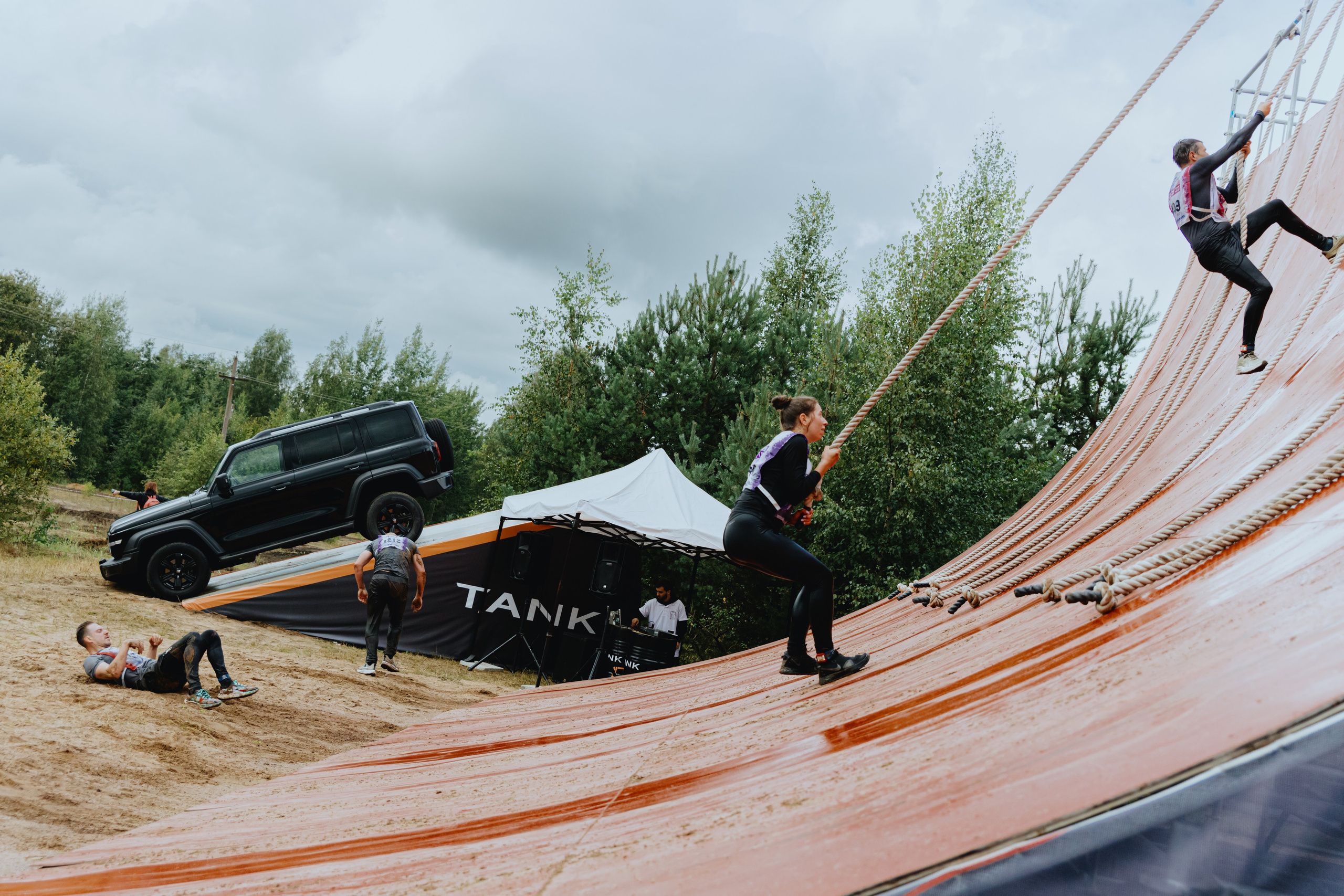 TANK на «Гонке Героев». Фотограф в Москве и Санкт-Петербурге Дарина