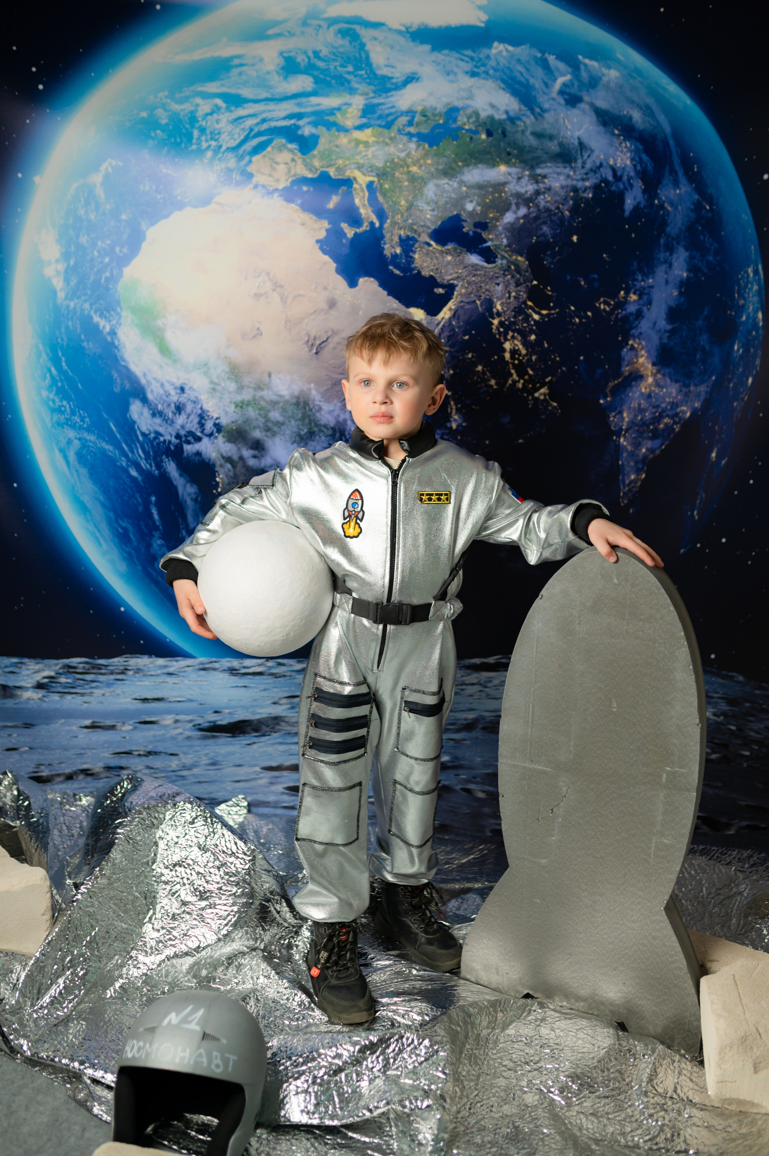 День Космонавтики. Детский фотограф в городе Жуковский Алиса Коробанова