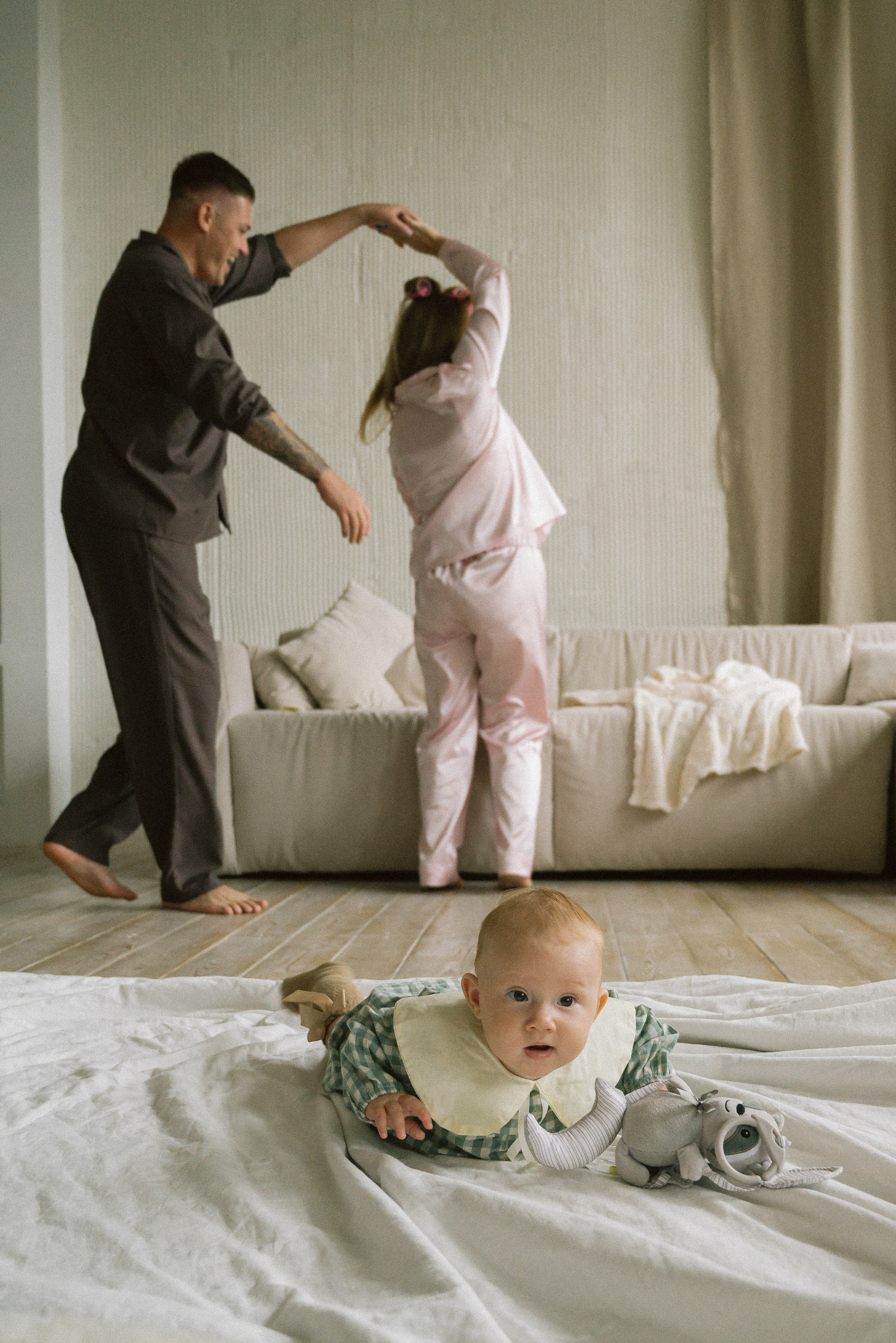 Виталя, Катя и Тая. Тамара Власова