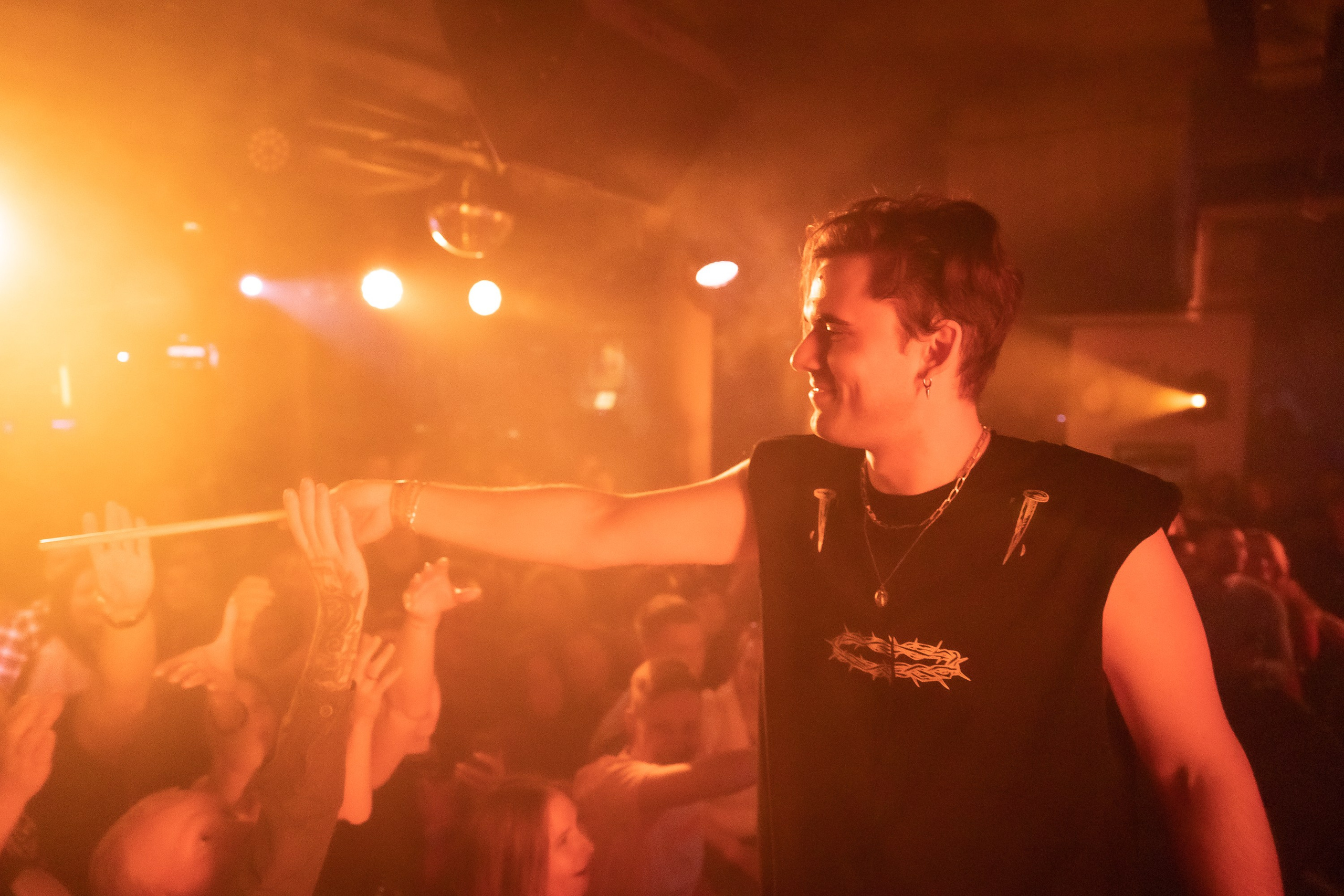 Концерт альтернатив метал группы iOSTRA в «Music bar Мумий Тролль» Москва. Фотограф Владимир Охрименко