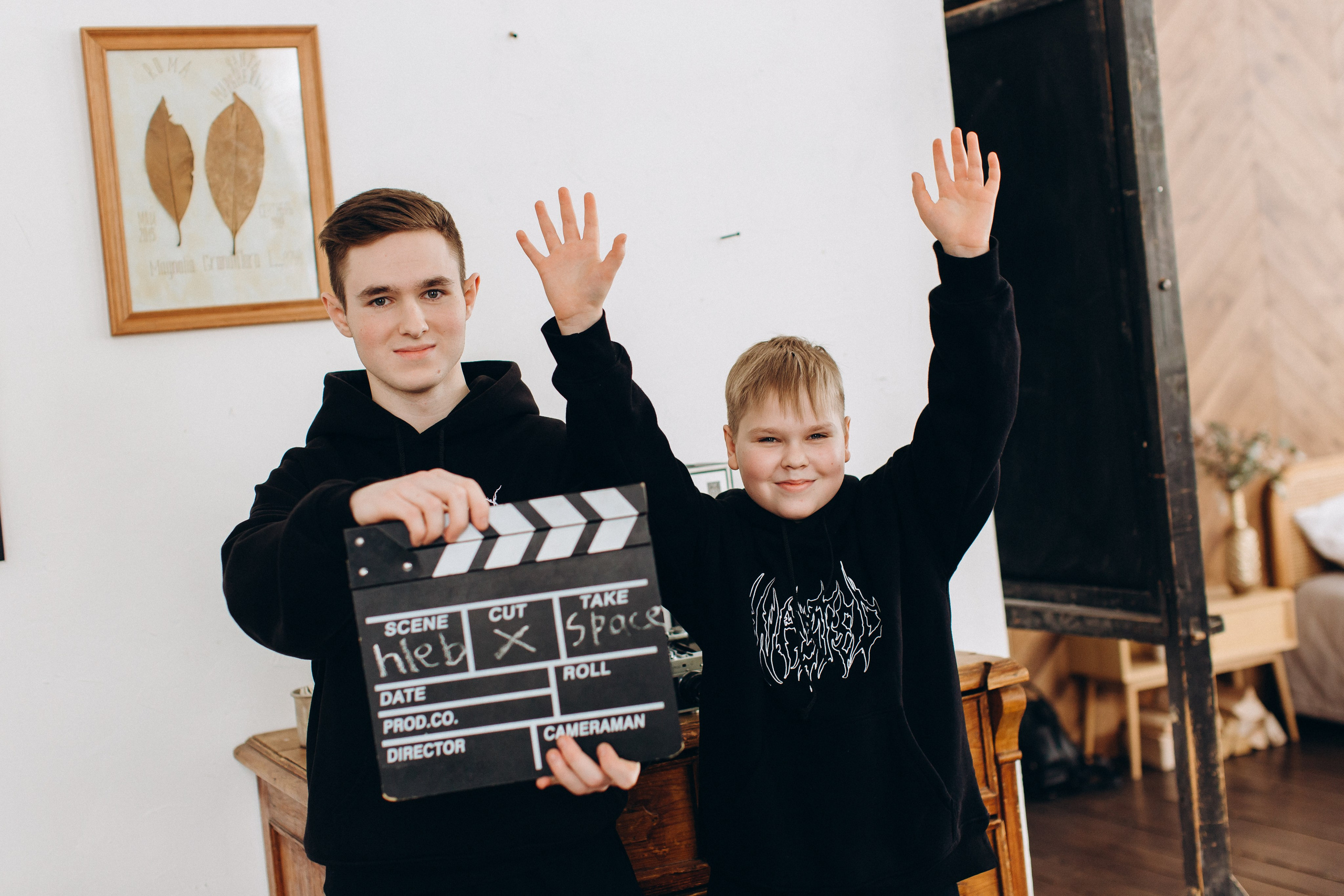 Семейная фотосессия в студии для Елены и ее семьи. Семейный, детский и школьный фотограф в Москве Рудницкая Анна