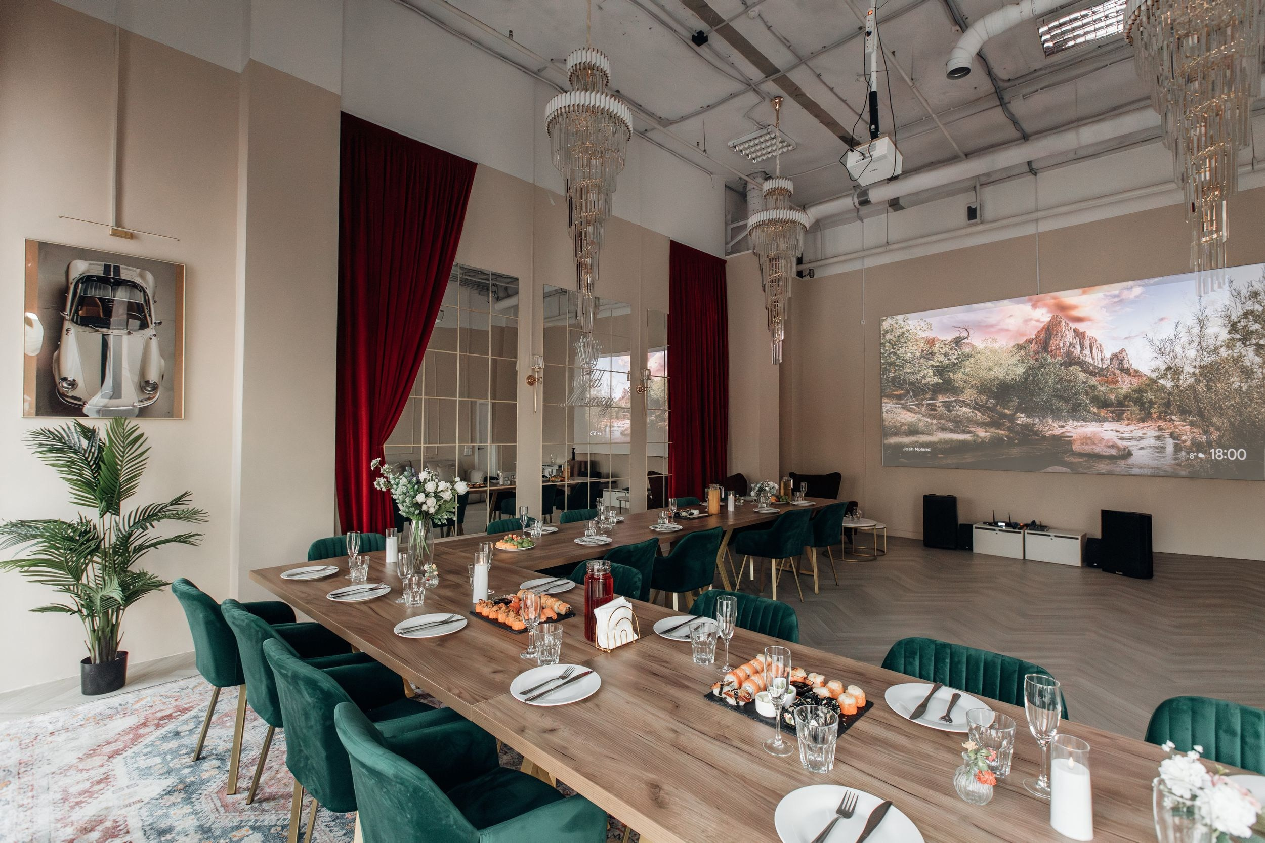 Площадь Карла Фаберже 8Е. Аренда лофта в СПб для мероприятий