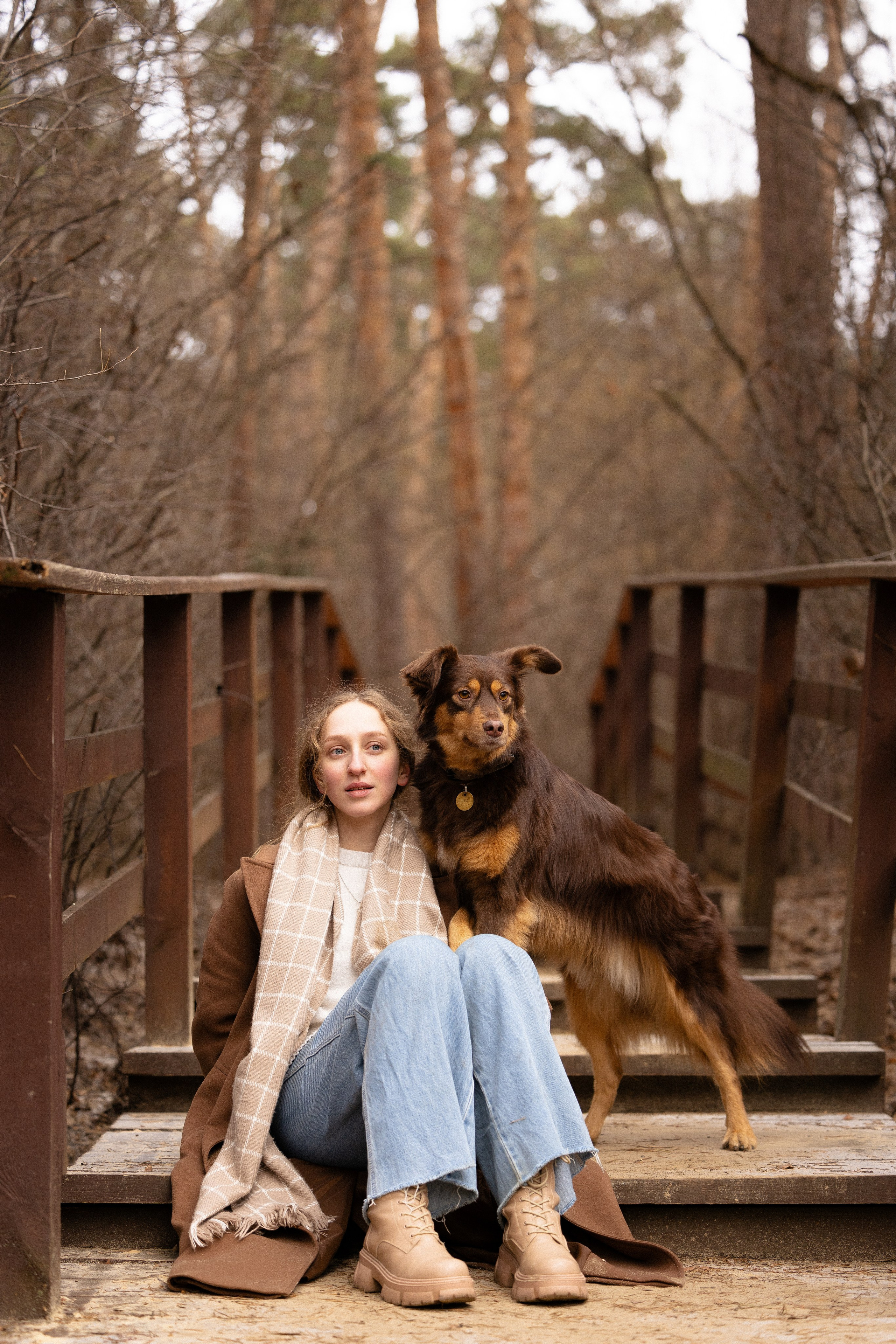 Катя и Мёд. Фотограф и видеограф анималист Аганина Дарья