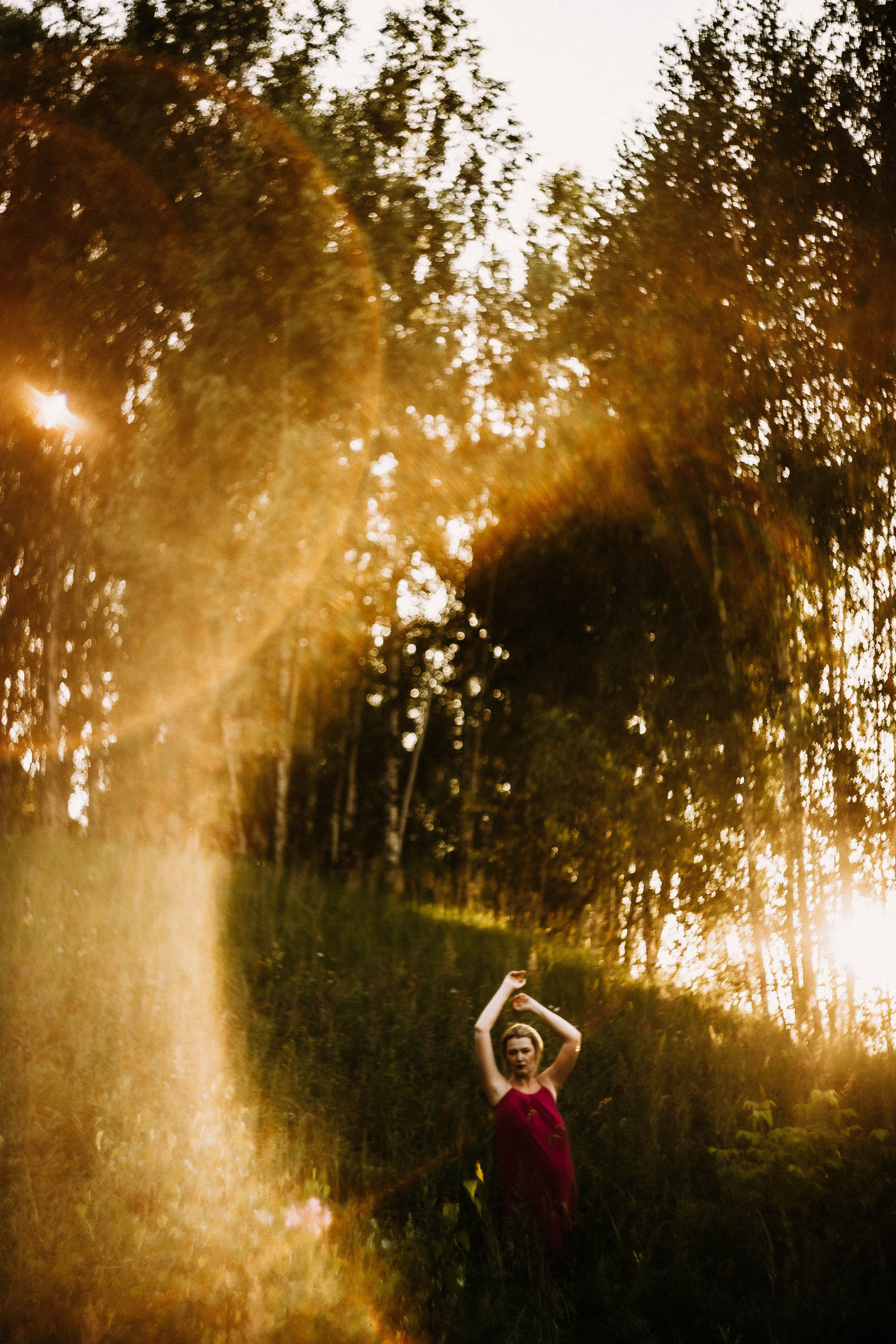 Ирина. Закат. Поле. Фотограф в Нижнем Новгороде