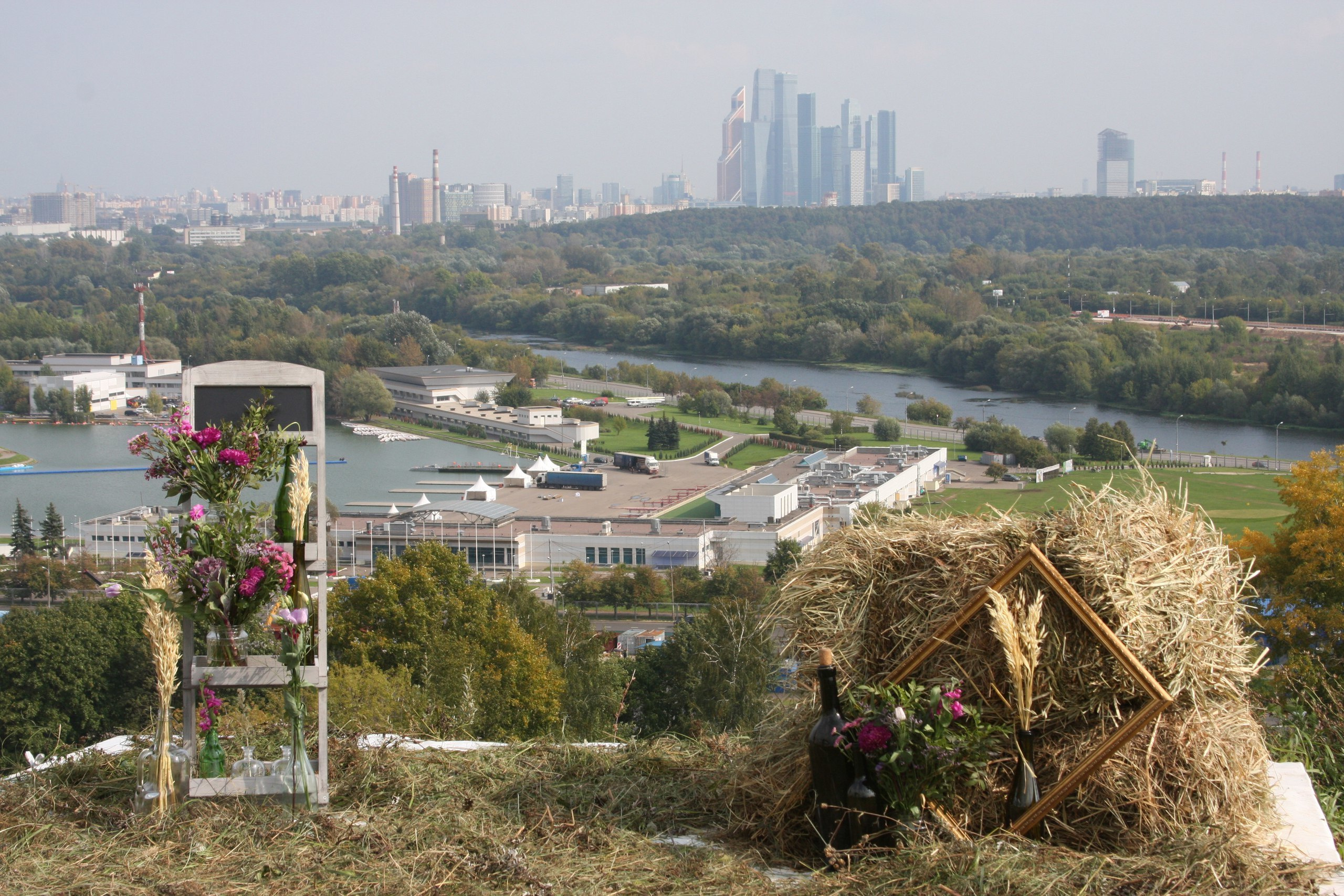 Шатер в Крылатском. Флорист Маргарита Гладкова