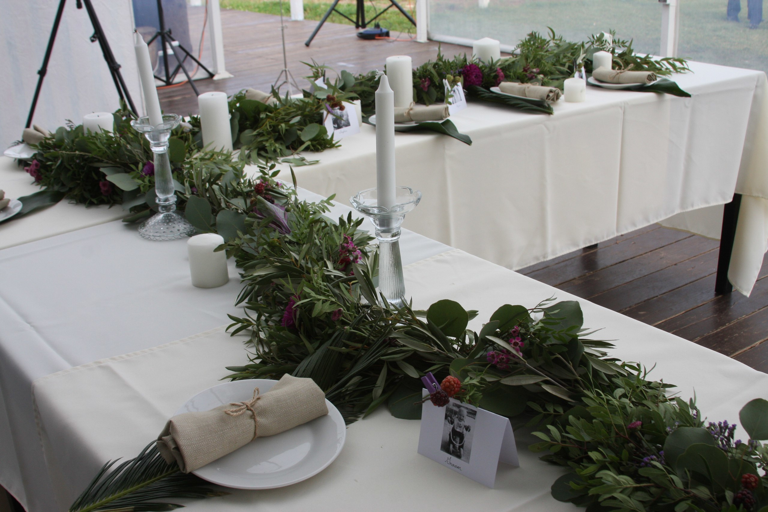 Шатер в Крылатском. Флорист Маргарита Гладкова